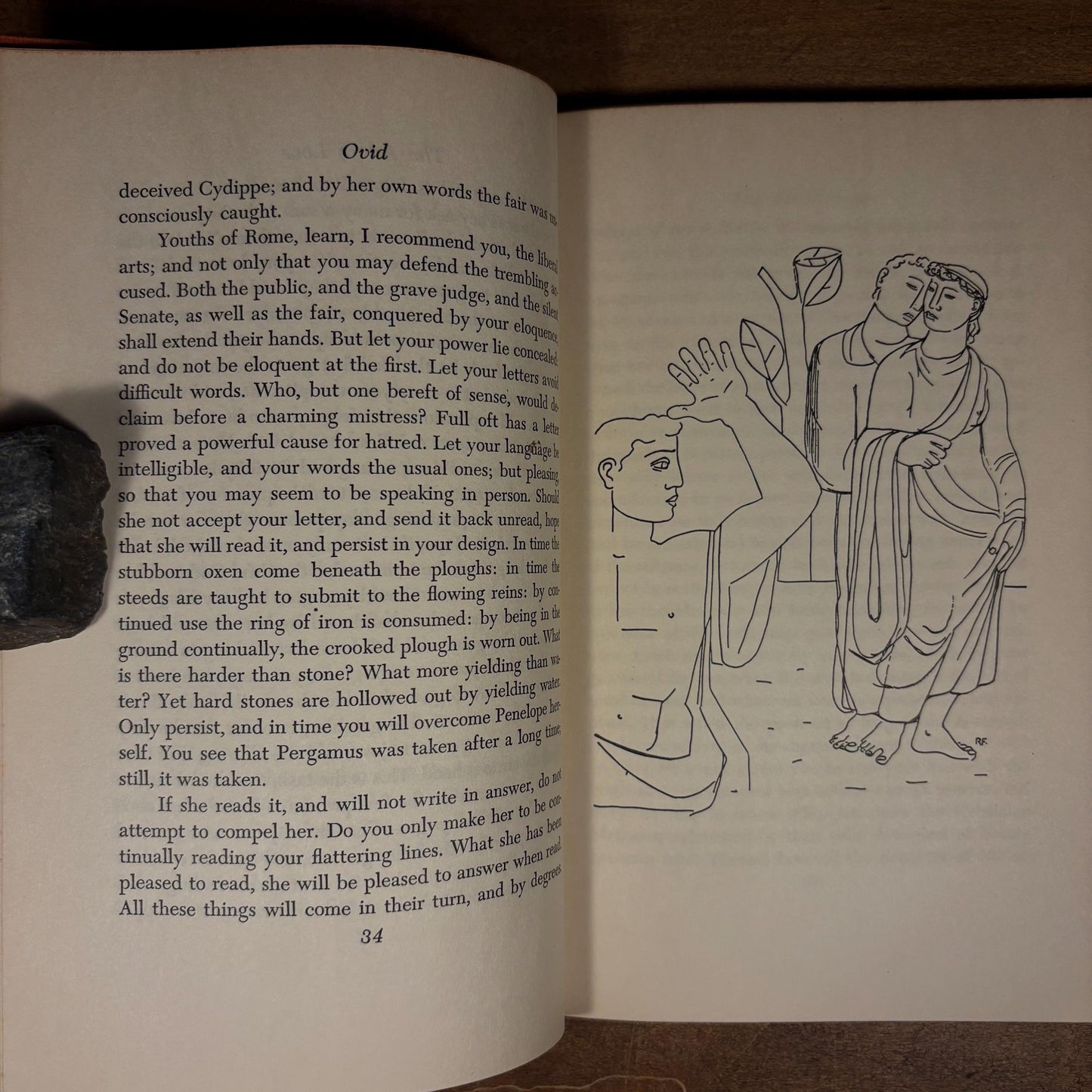 The Art of Love / Ovid (1949) Vintage Hardcover Book