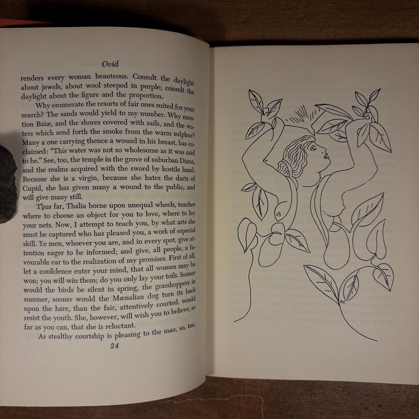 The Art of Love / Ovid (1949) Vintage Hardcover Book