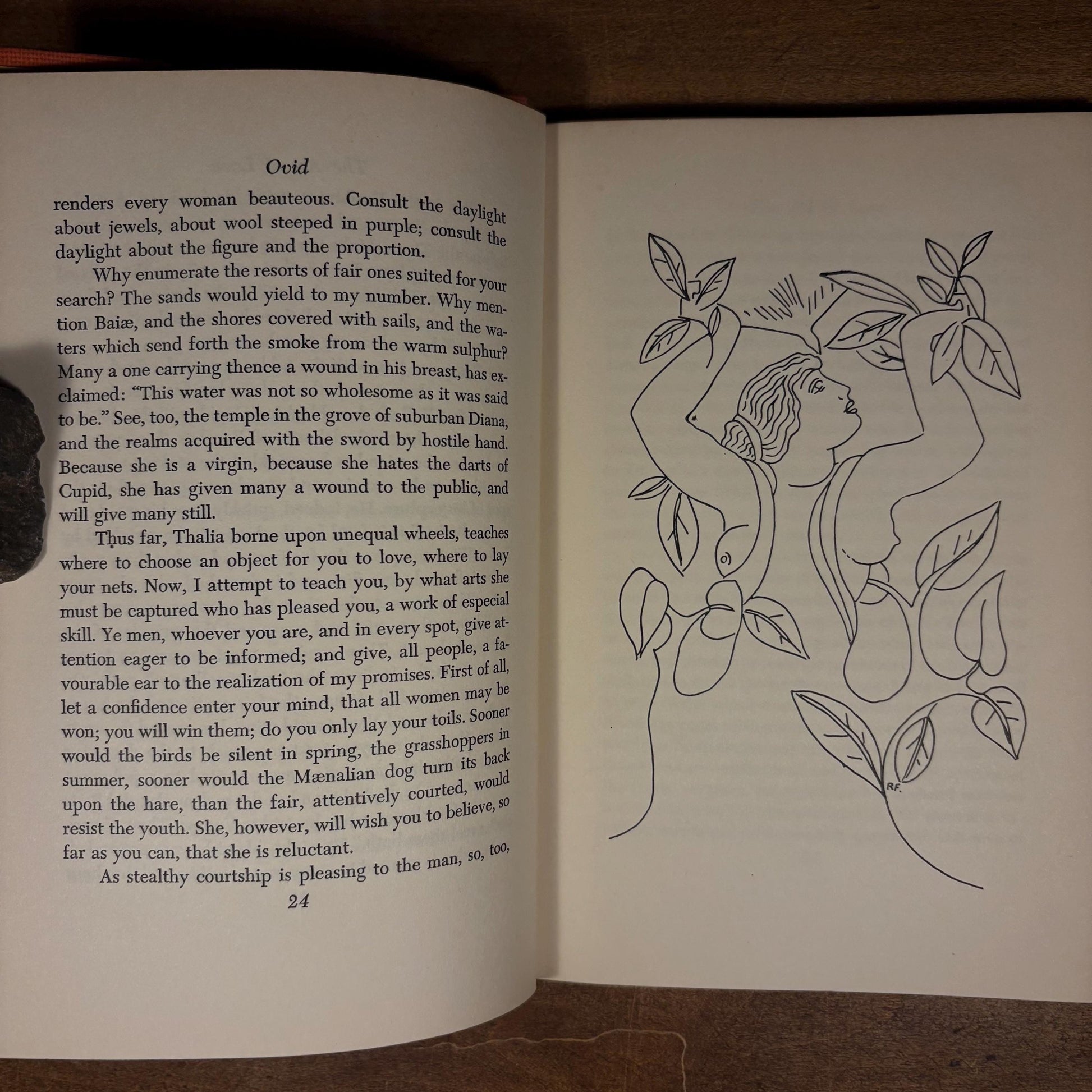 The Art of Love / Ovid (1949) Vintage Hardcover Book