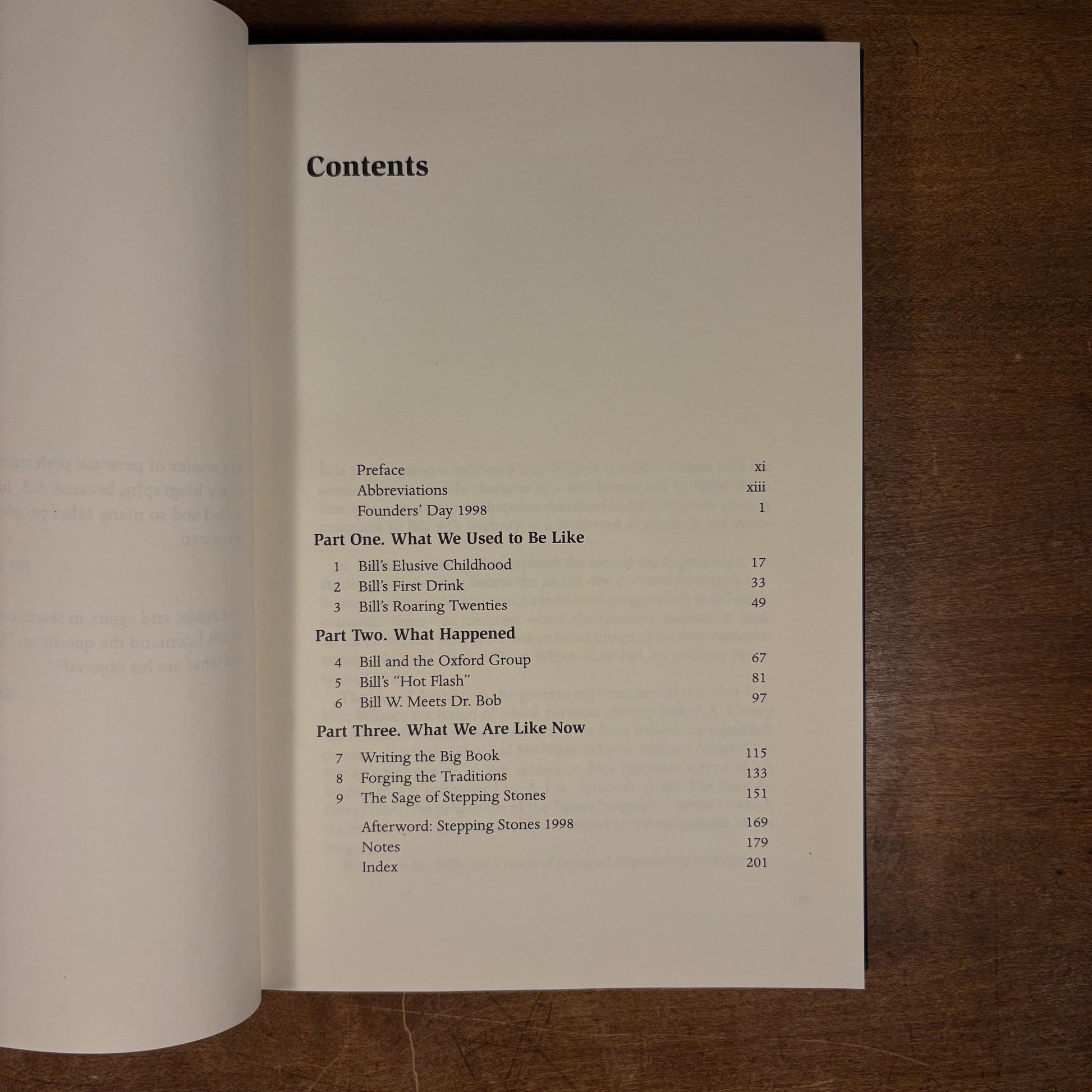 Bill W. and Mr. Wilson: The Legend and Life of A.A.'s Cofounder / Matthew Raphael (2000) Vintage Hardcover Book