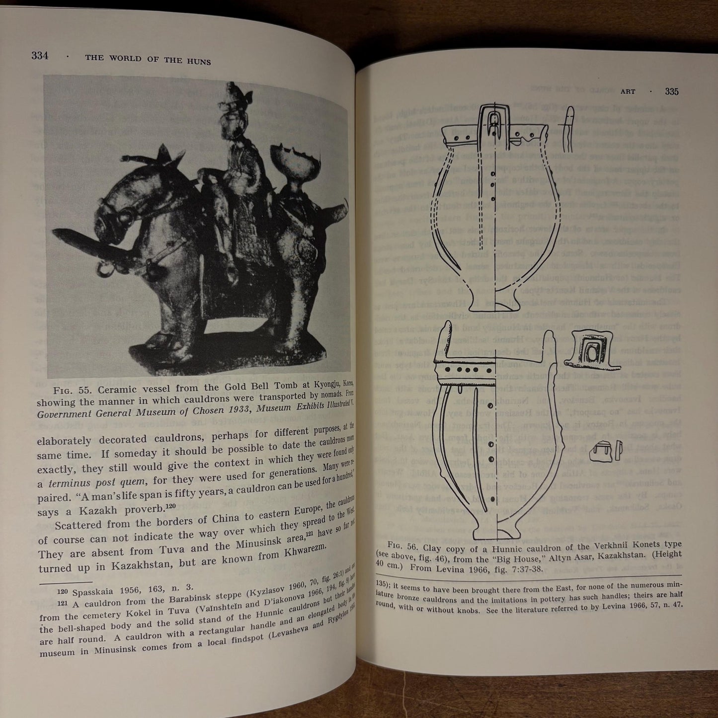 First Printing - The World of the Huns: Studies in Their History and Culture / Otto Maenchen-Helfen (1973) Vintage Hardcover Book