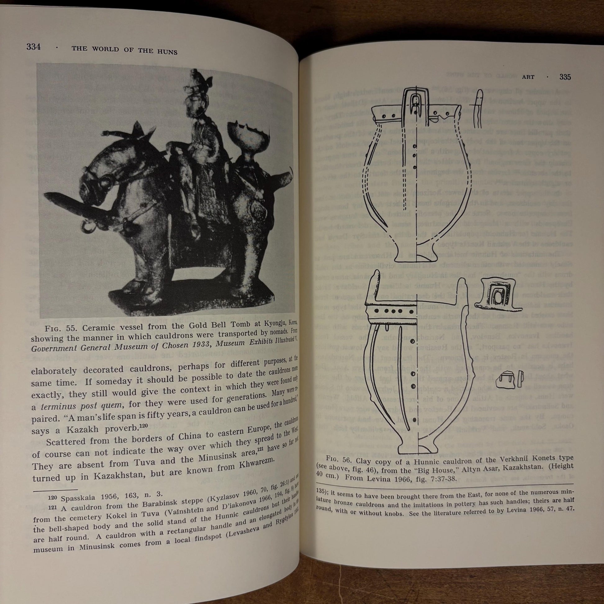 First Printing - The World of the Huns: Studies in Their History and Culture / Otto Maenchen-Helfen (1973) Vintage Hardcover Book