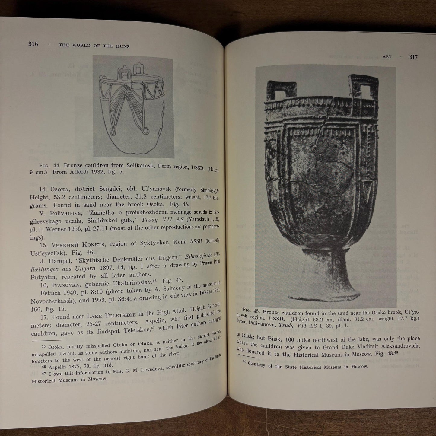 First Printing - The World of the Huns: Studies in Their History and Culture / Otto Maenchen-Helfen (1973) Vintage Hardcover Book