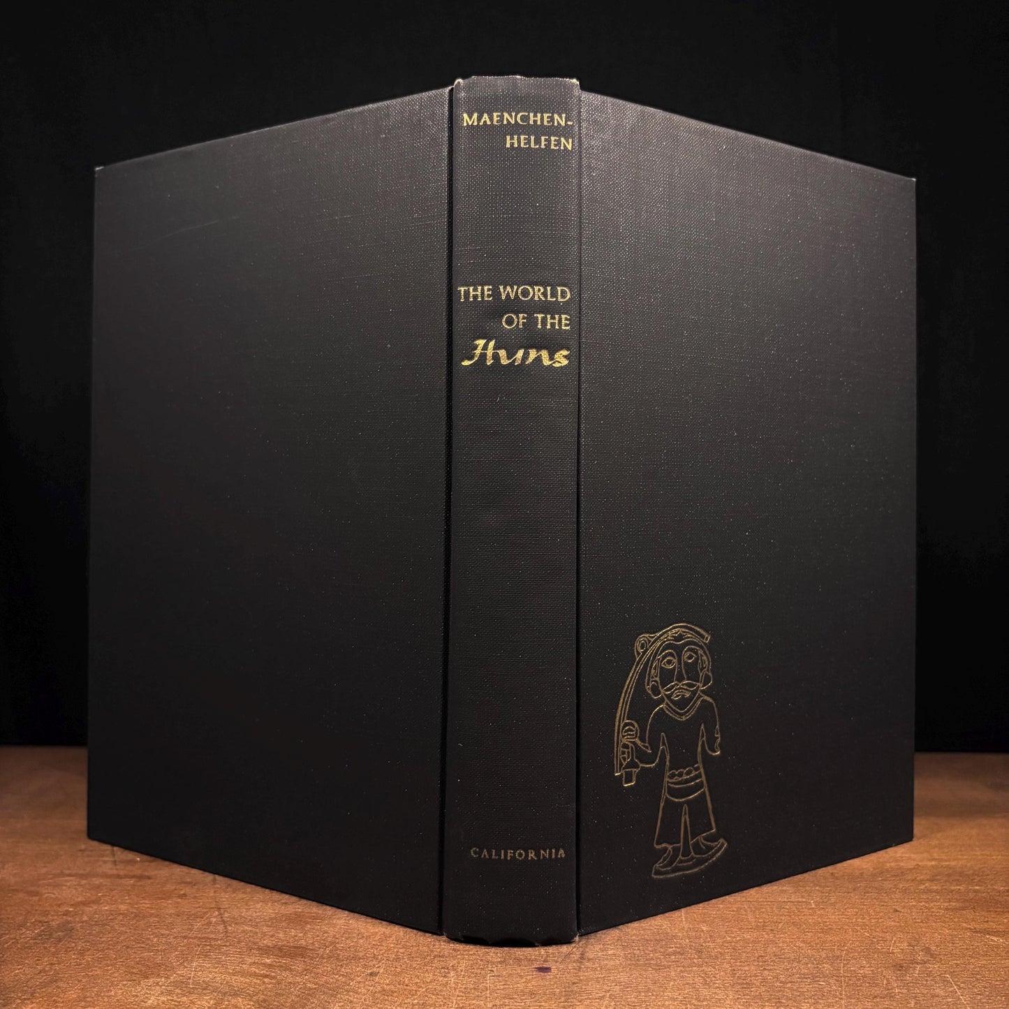 First Printing - The World of the Huns: Studies in Their History and Culture / Otto Maenchen-Helfen (1973) Vintage Hardcover Book