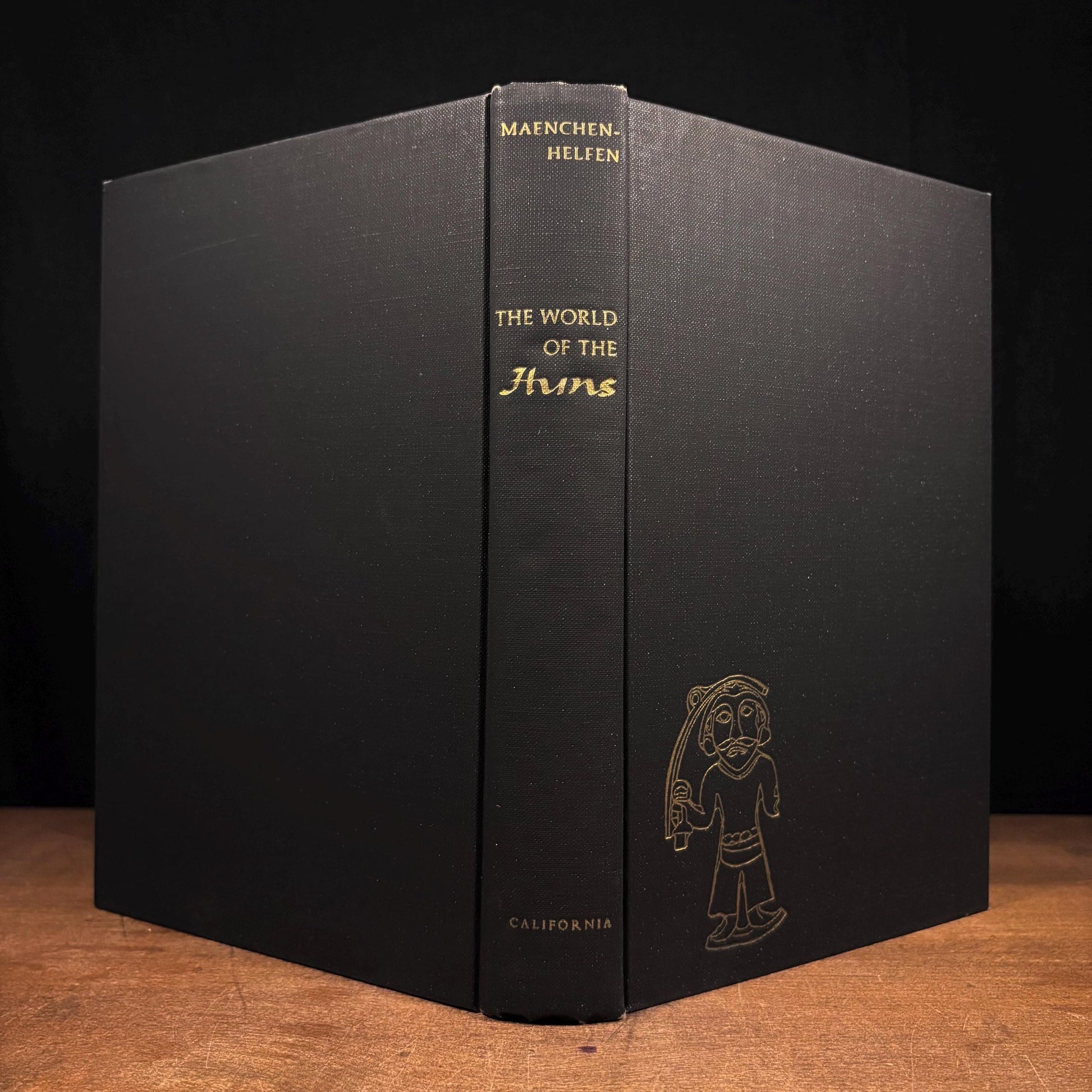 First Printing - The World of the Huns: Studies in Their History and Culture / Otto Maenchen-Helfen (1973) Vintage Hardcover Book