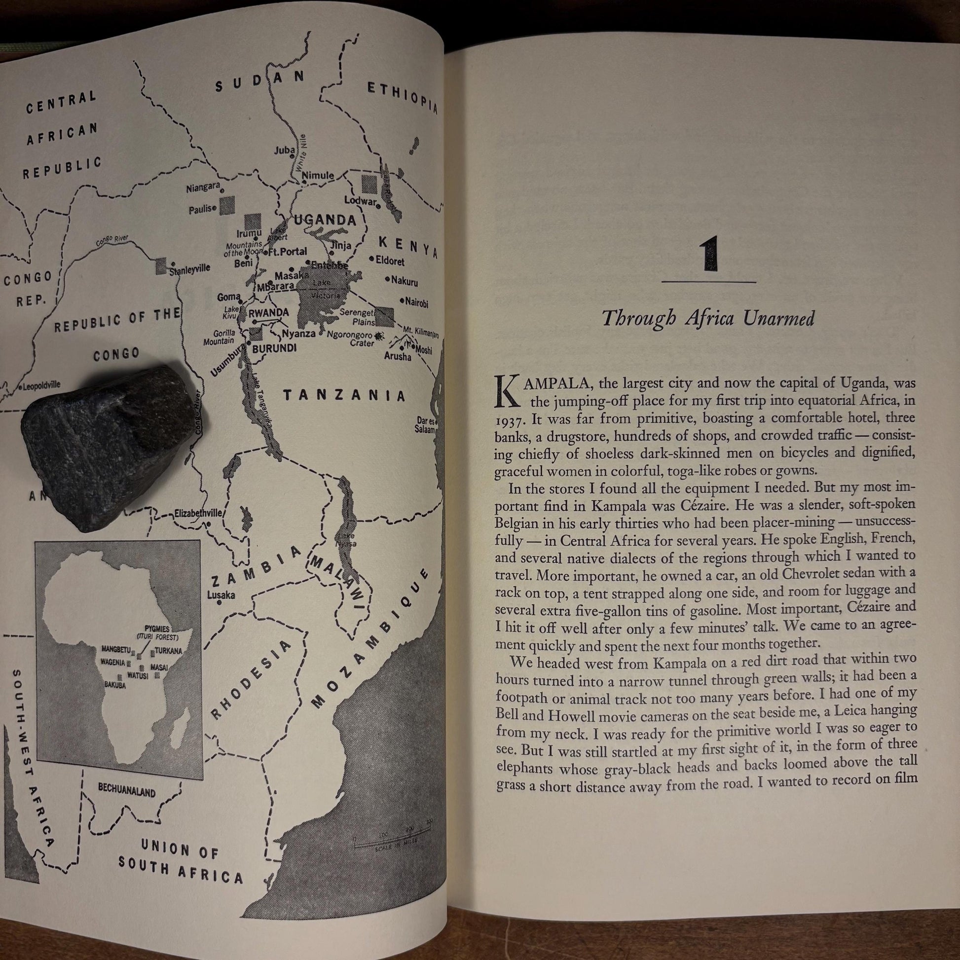 First Printing - In Search of the Primitive / Lewis Cotlow (1966) Vintage Hardcover Book