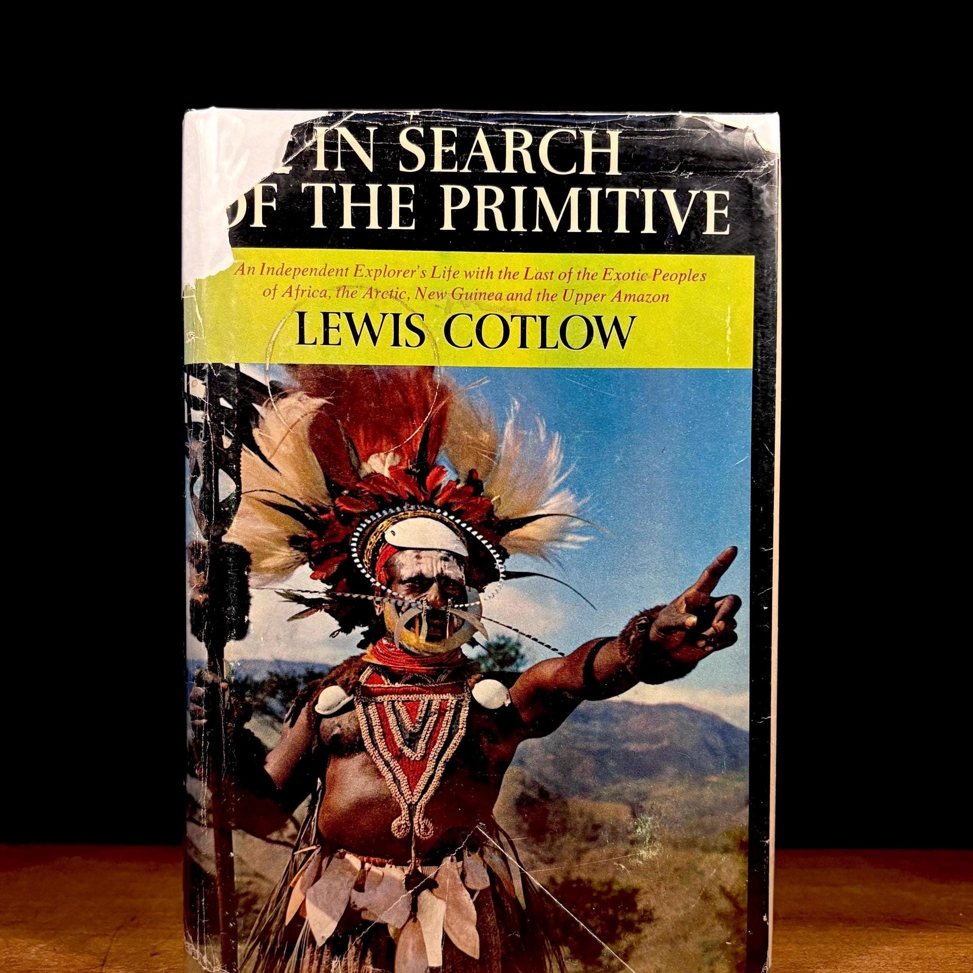 First Printing - In Search of the Primitive / Lewis Cotlow (1966) Vintage Hardcover Book