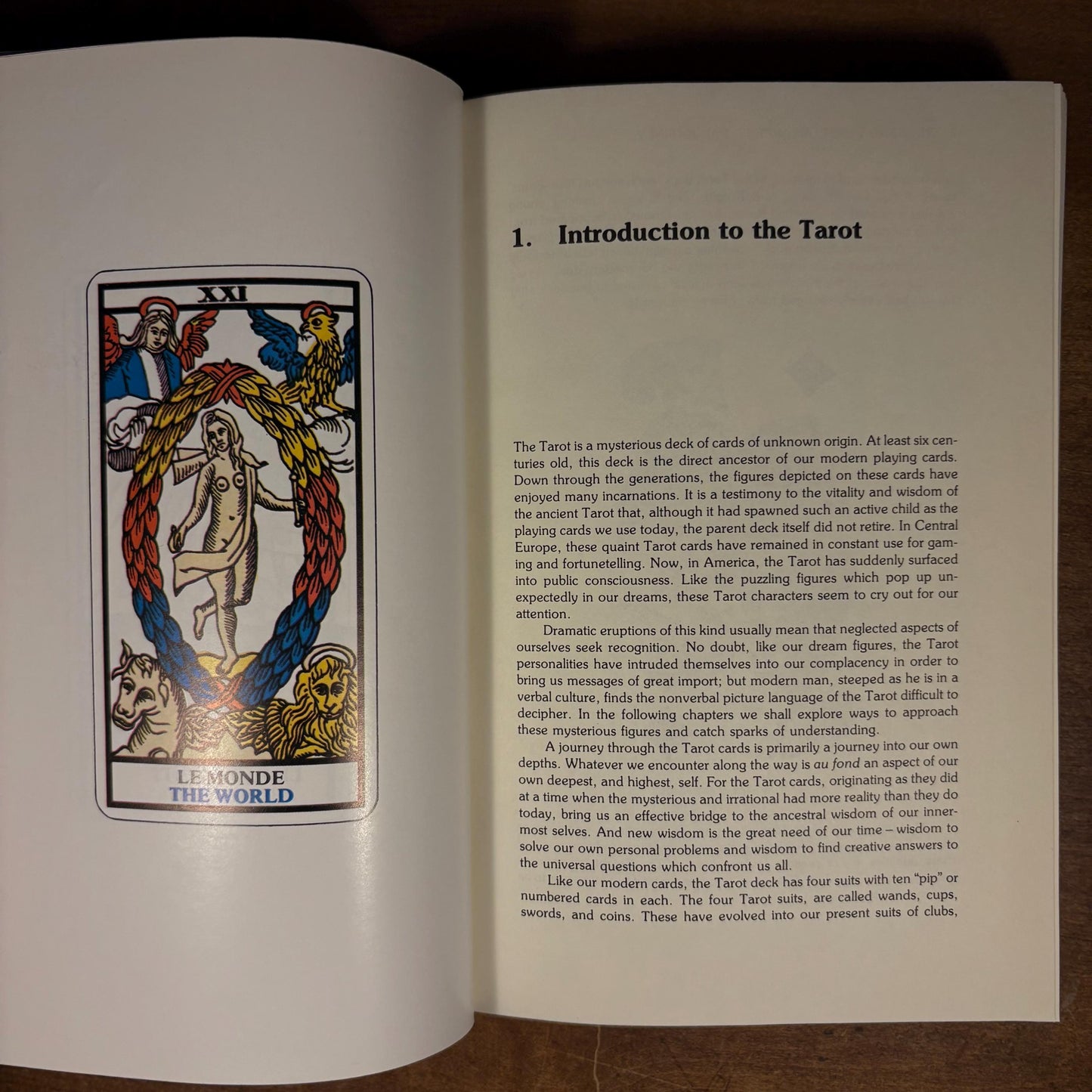 Second Printing - Jung and Tarot: An Archetypal Journey / Sallie Nichols (1982) Vintage Hardcover Book