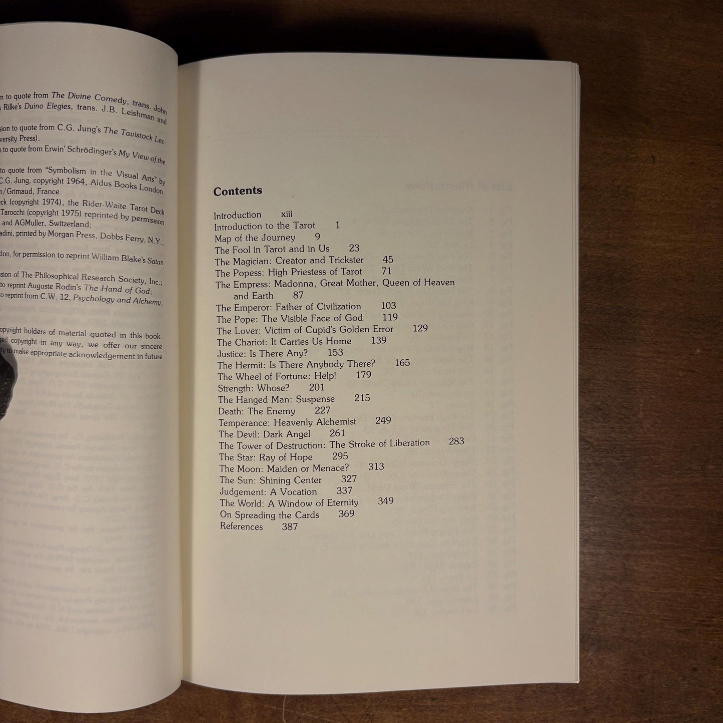 Second Printing - Jung and Tarot: An Archetypal Journey / Sallie Nichols (1982) Vintage Hardcover Book
