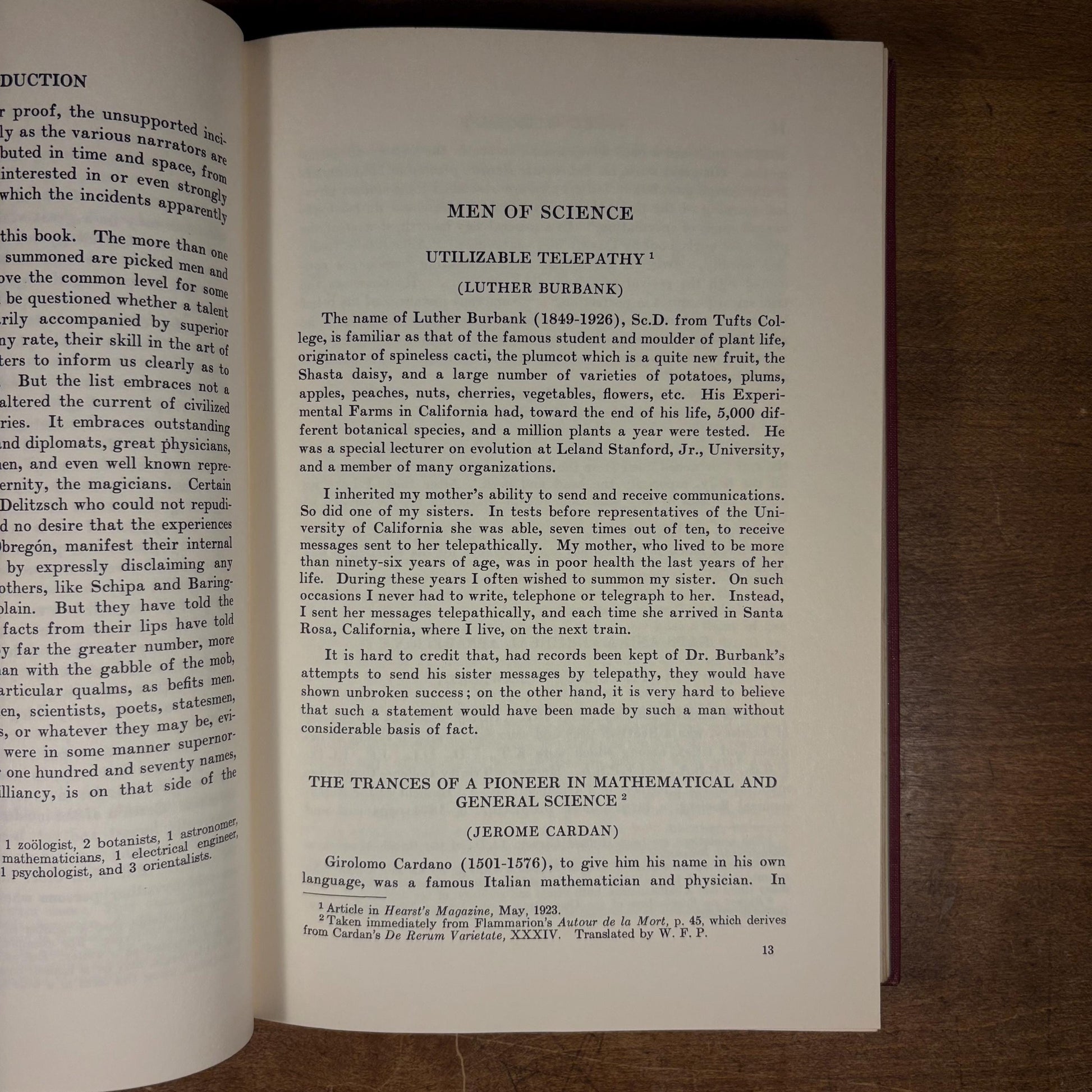 Noted Witnesses for Psychic Occurrences / Walter Franklin Prince (1963) Vintage Hardcover Book