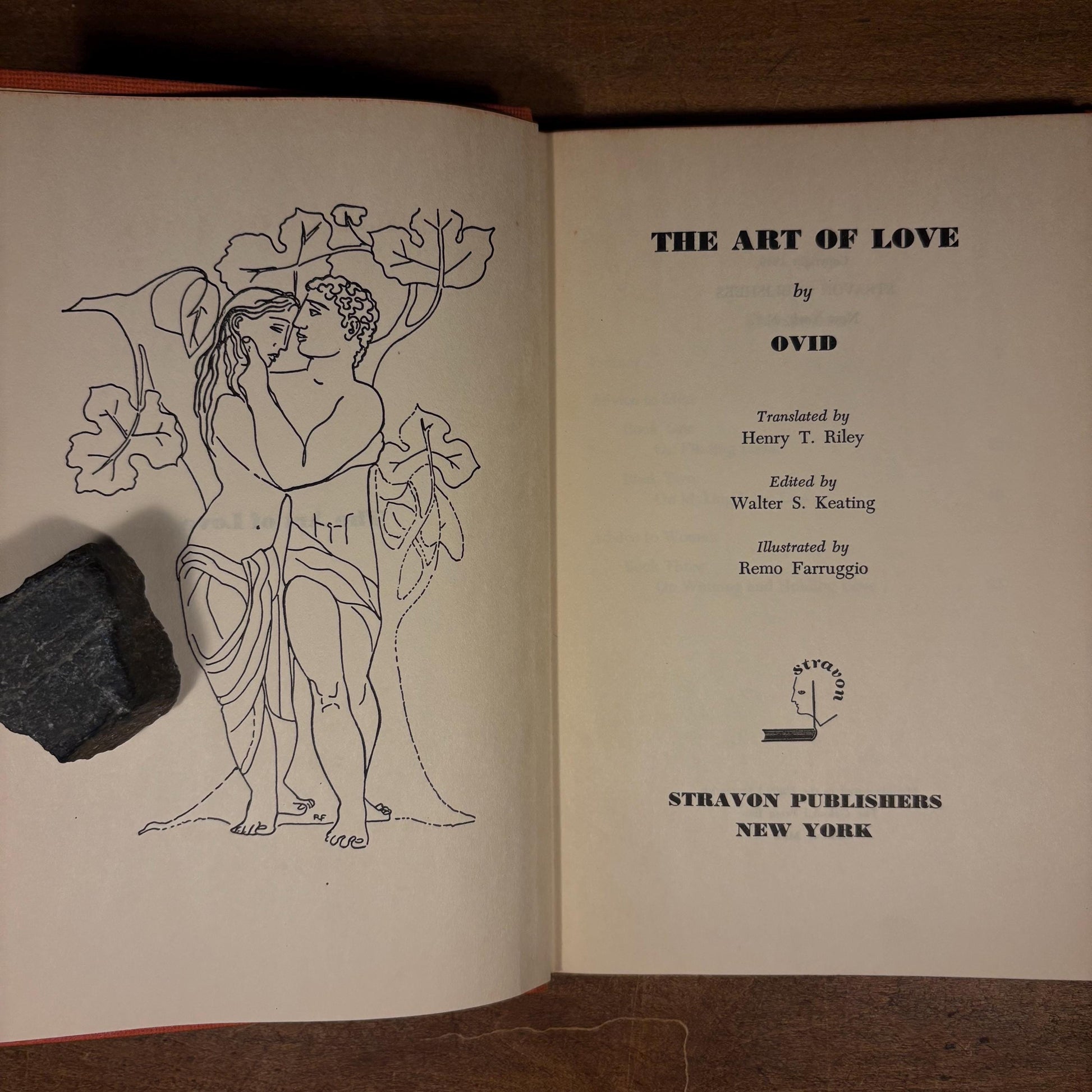 The Art of Love / Ovid (1949) Vintage Hardcover Book