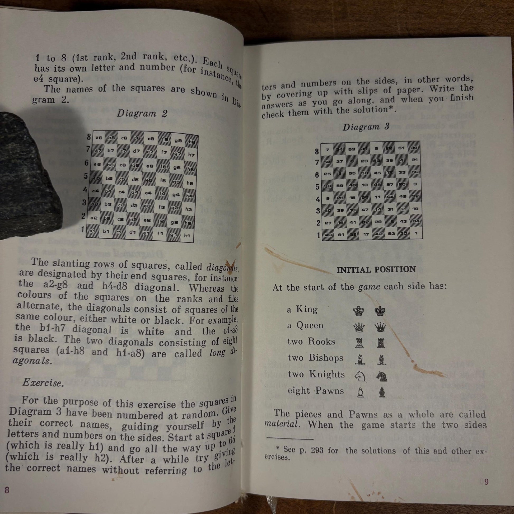 Your First Move: Chess for Beginners / Alexei Sokolsky (1984) Vintage Hardcover Book