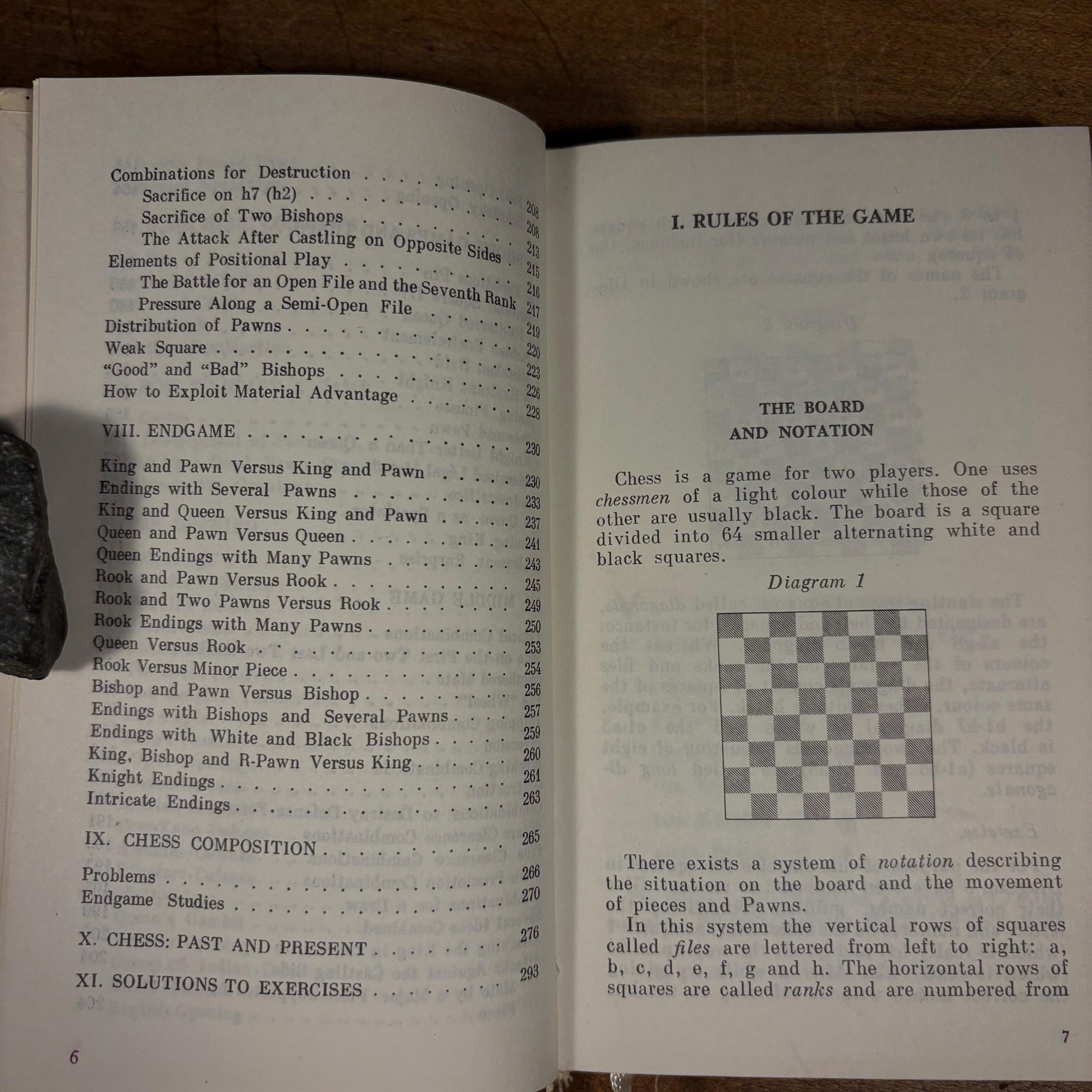 Your First Move: Chess for Beginners / Alexei Sokolsky (1984) Vintage Hardcover Book