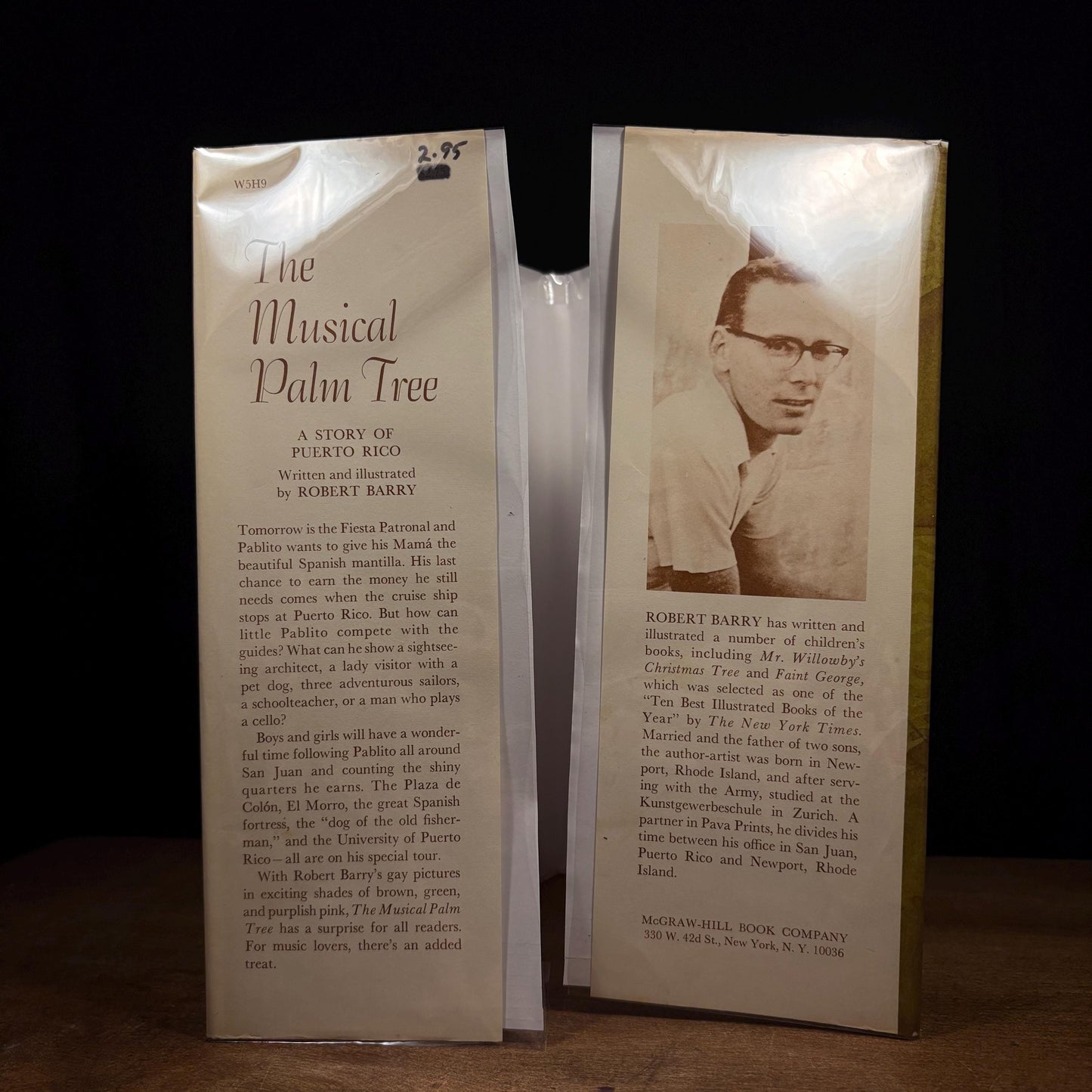 Second Printing - The Musical Palm Tree: A Story of Puerto Rico / Robert Barry (1965) Vintage Hardcover Children’s Book
