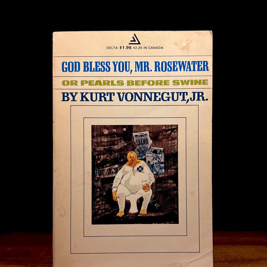 God Bless You, Mr. Rosewater or, Pearls Before Swine / Kurt Vonnegut (1965) Vintage Paperback Book