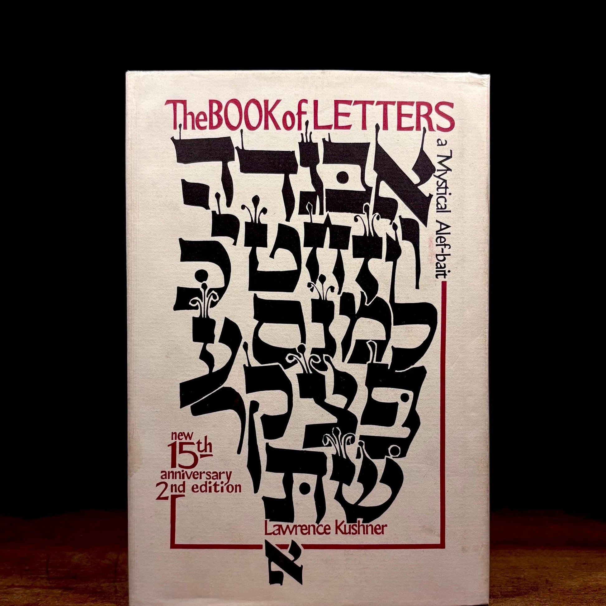 The Book of Letters: A Mystical Alef-bait by Lawrence Kushner (1990) Vintage Hardcover Book