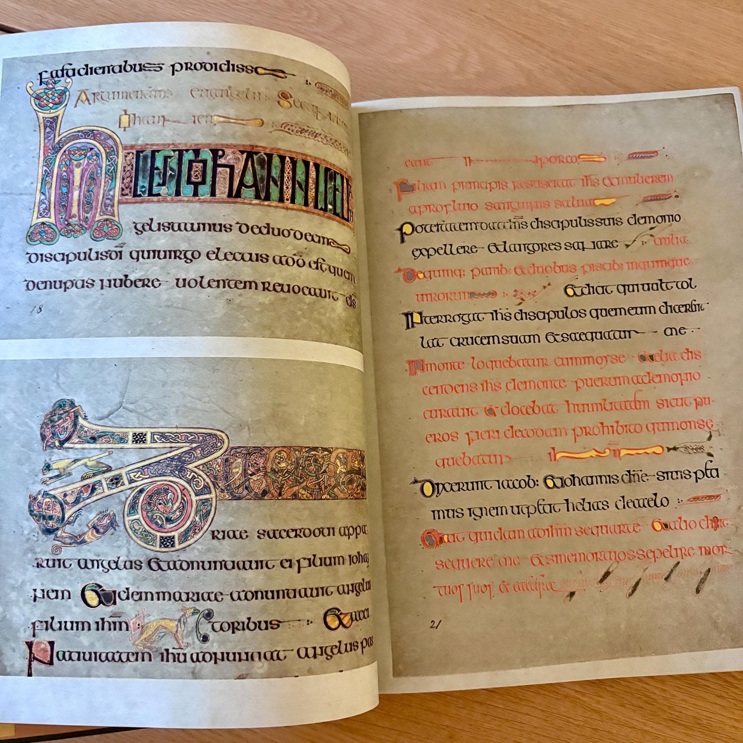 The Book of Kells: Reproductions from the Manuscripts in Trinity College Dublin (1977) Vintage Hardcover Book