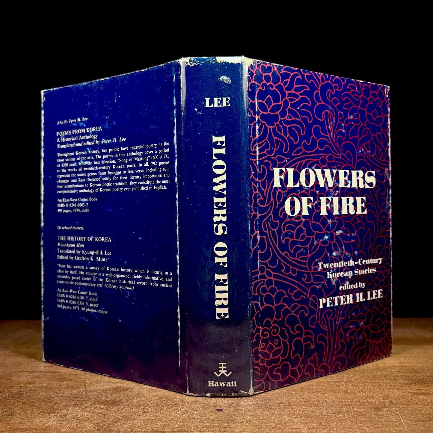 Flowers of Fire: Twentieth-Century Korean Stories / Peter H. Lee (1974) Vintage Hardcover Book