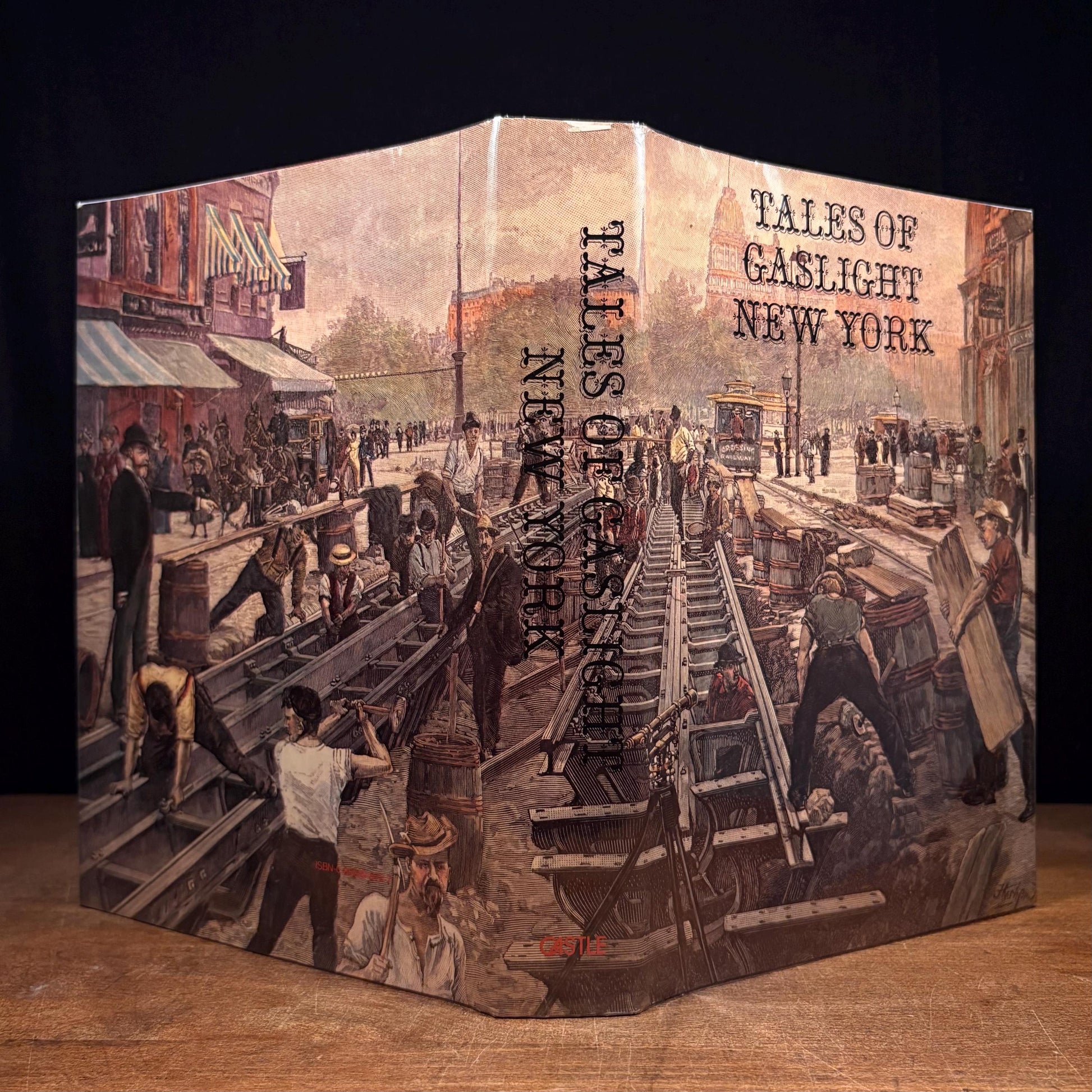 Tales of Gaslight New York / Frank Oppel (1985) Vintage Hardcover Book