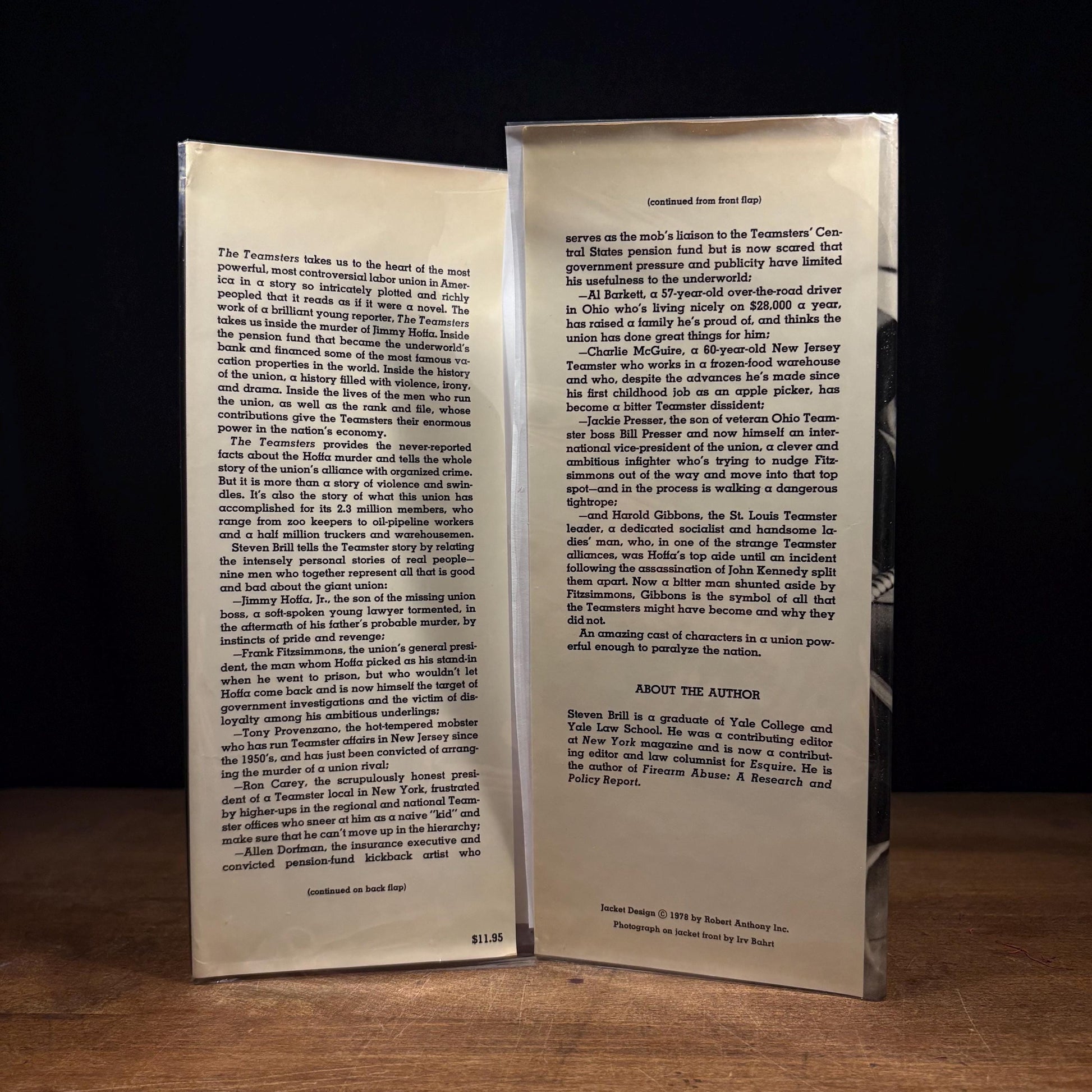 First Printing - The Teamsters / Steven Brill (1978) Vintage Hardcover Book