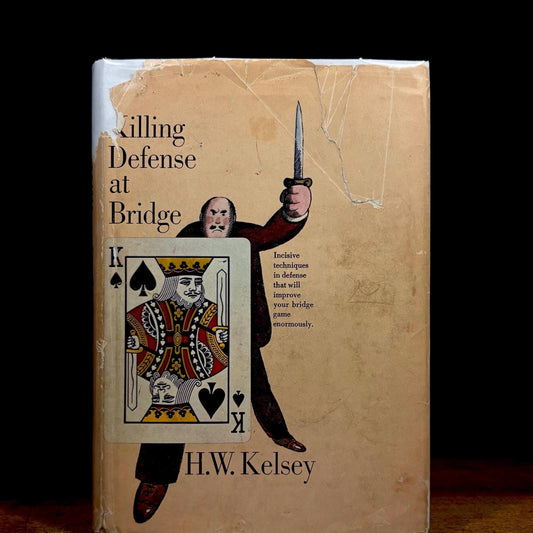 First American Printing - Killing Defense at Bridge / H. W. Kelsey (1967) Vintage Hardcover Book