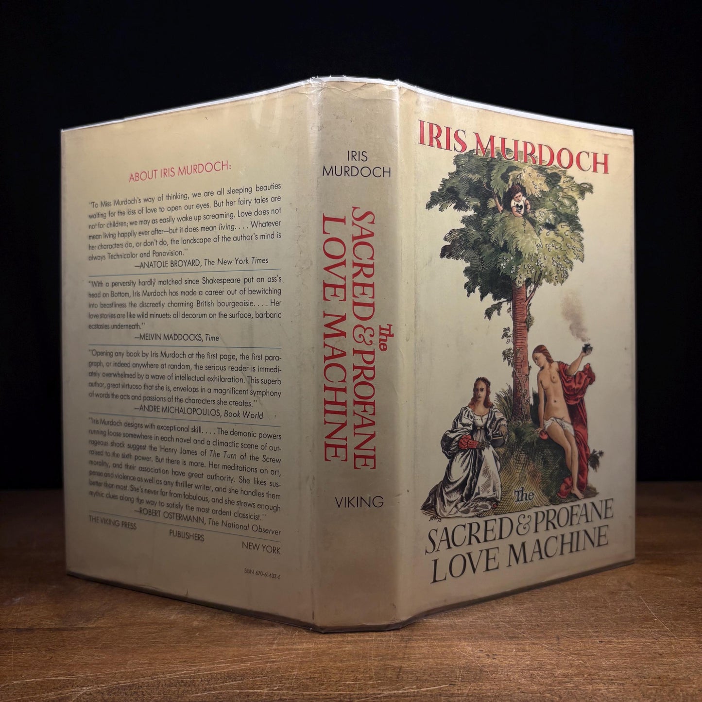 First American Printing - The Sacred and Profane Love Machine / Iris Murdoch (1974) Vintage Hardcover Book