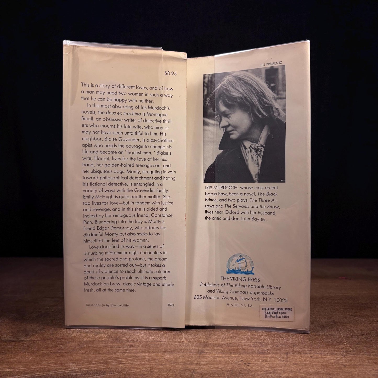 First American Printing - The Sacred and Profane Love Machine / Iris Murdoch (1974) Vintage Hardcover Book