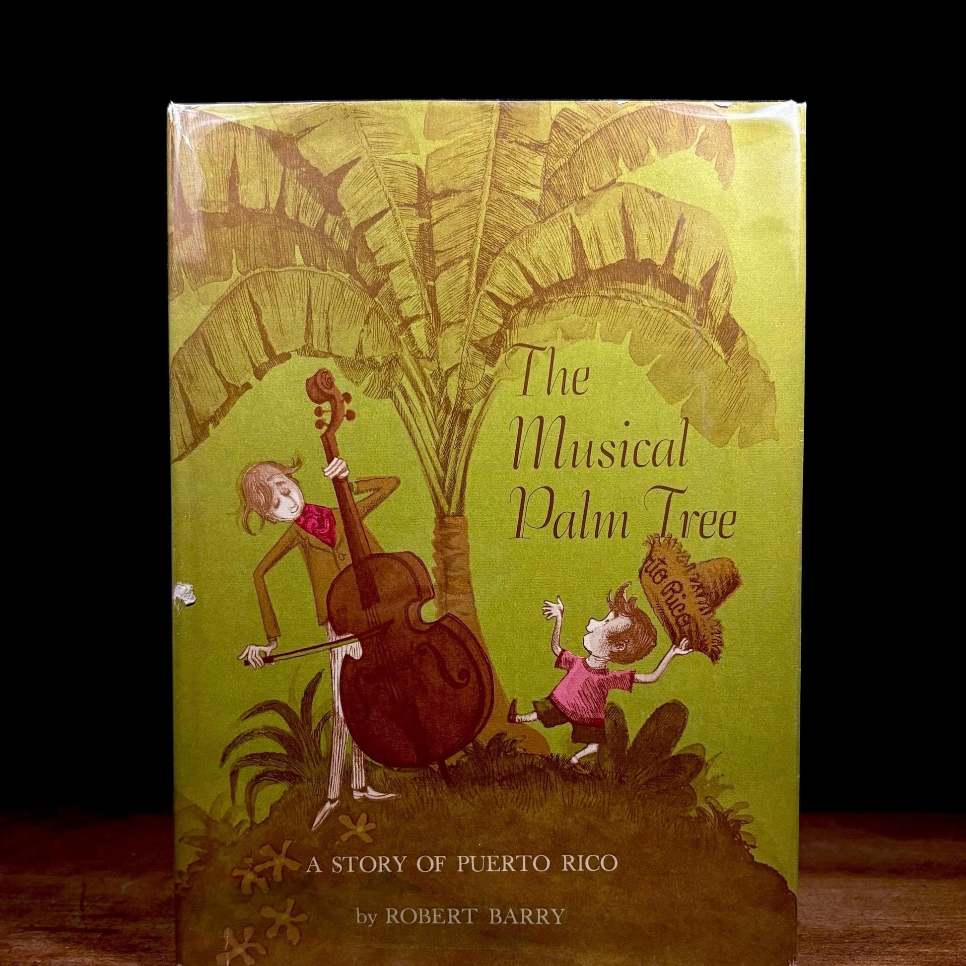 Second Printing - The Musical Palm Tree: A Story of Puerto Rico / Robert Barry (1965) Vintage Hardcover Children’s Book