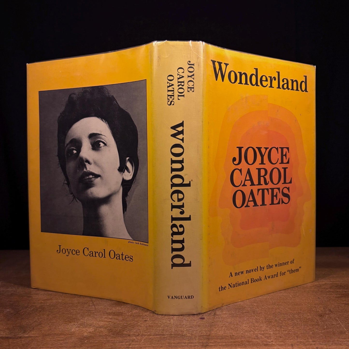 First Printing - Wonderland: A Novel / Joyce Carol Oates (1971) Vintage Hardcover Book