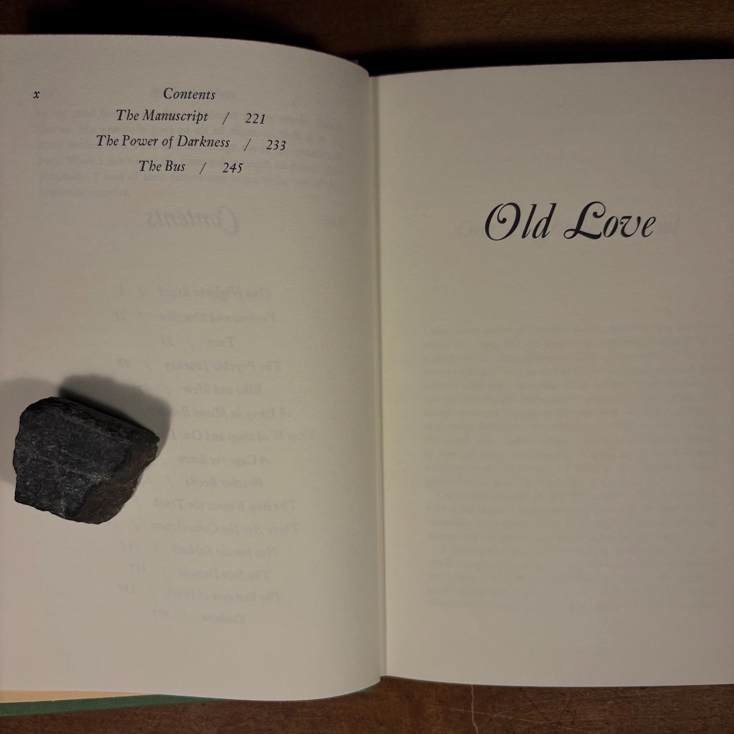 First Printing - Old Love / Isaac Bashevis Singer (1979) Vintage Hardcover Book