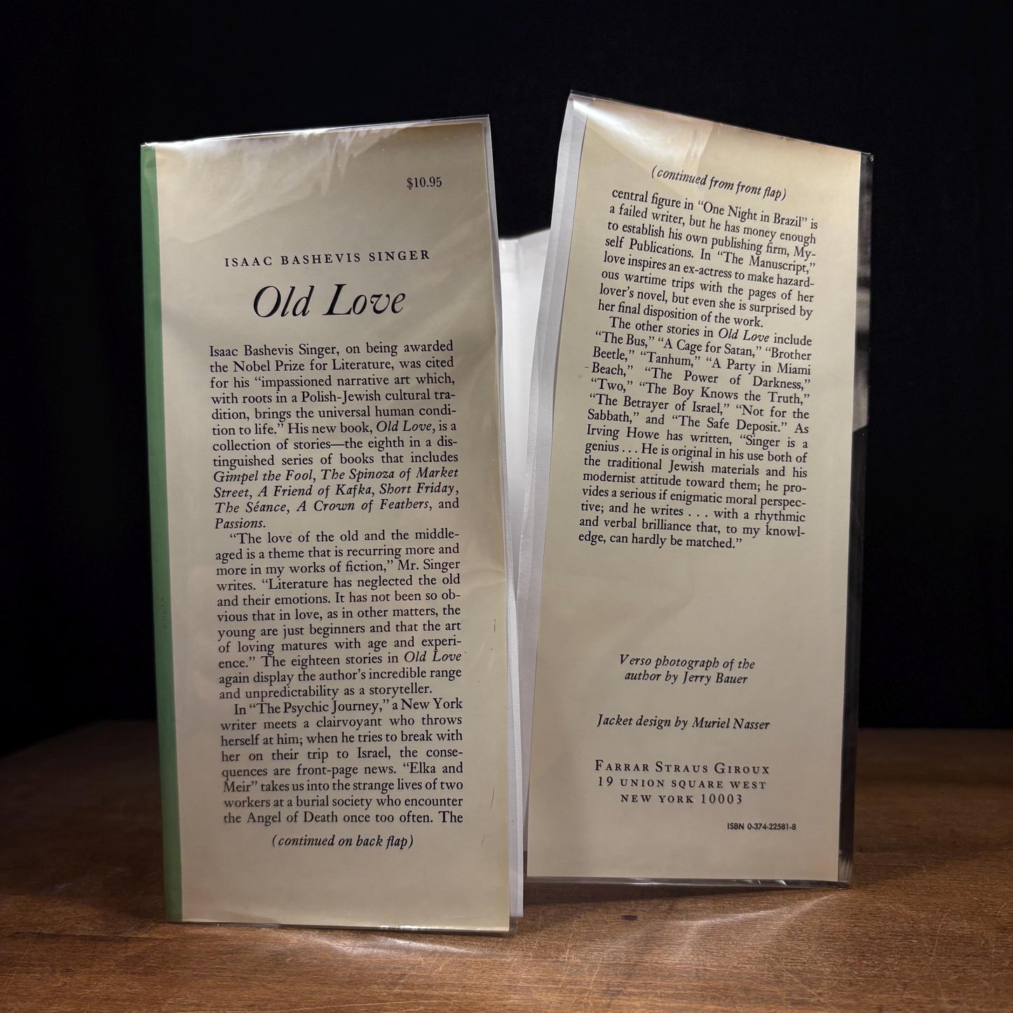 First Printing - Old Love / Isaac Bashevis Singer (1979) Vintage Hardcover Book