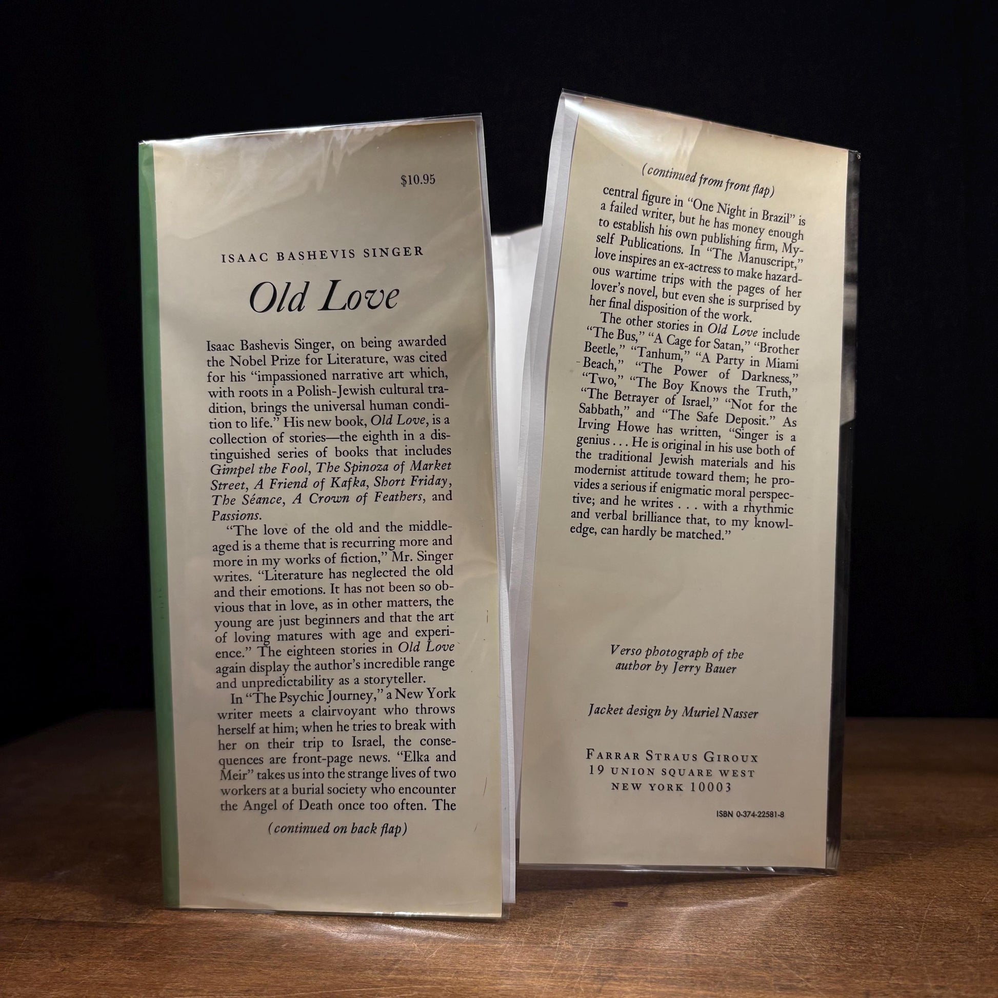 First Printing - Old Love / Isaac Bashevis Singer (1979) Vintage Hardcover Book