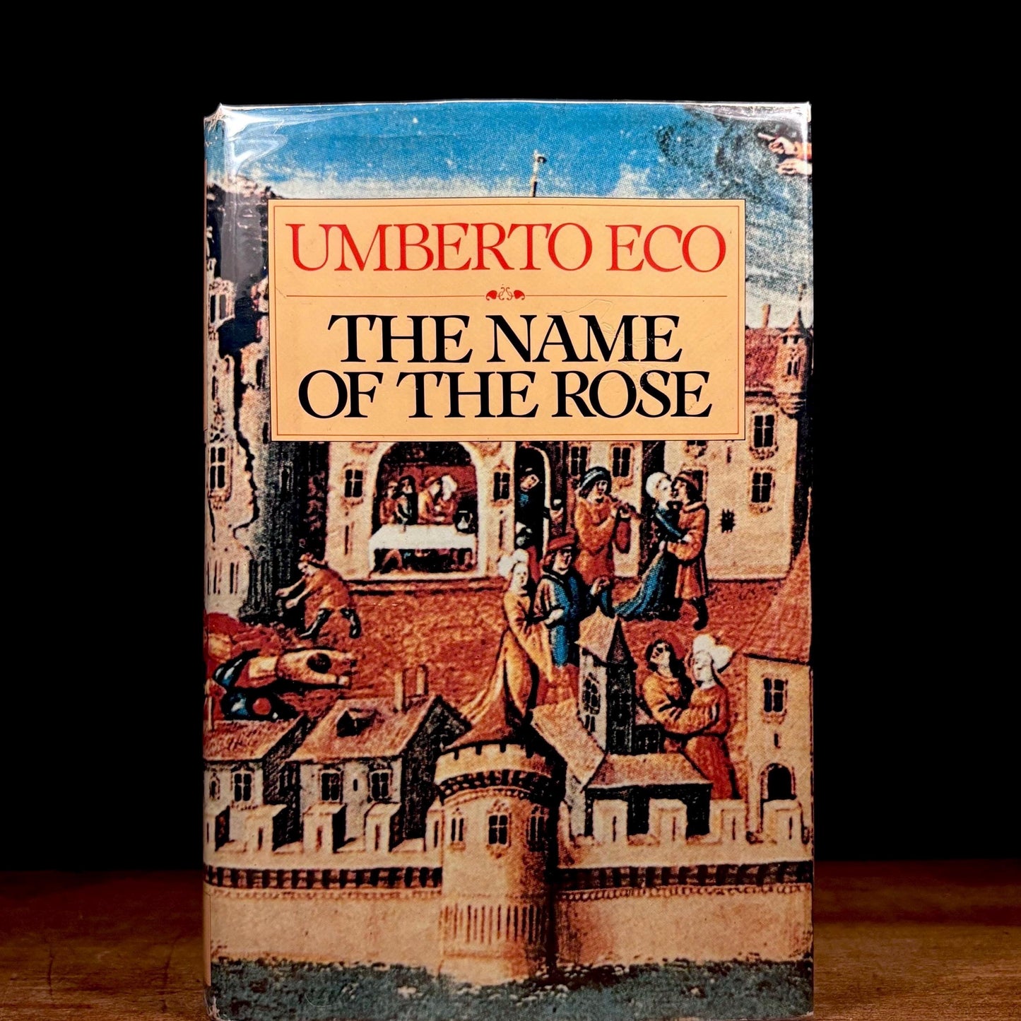 First American Printing - The Name of the Rose / Umberto Eco (1983) Vintage Hardcover Book
