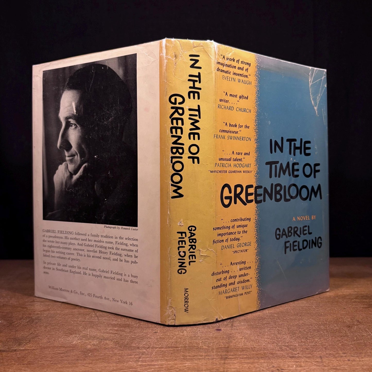 Early Printing - In the Time of Greenbloom / Gabriel Fielding (1957) Vintage Hardcover Book