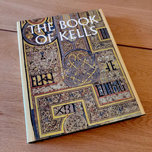 The Book of Kells: Reproductions from the Manuscripts in Trinity College Dublin (1977) Vintage Hardcover Book
