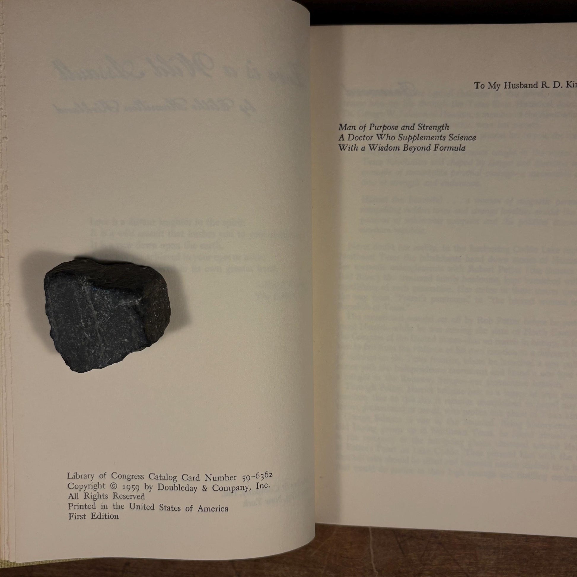 First Printing - Love Is a Wild Assault / Elithe Hamilton Kirkland (1959) Vintage Hardcover Book