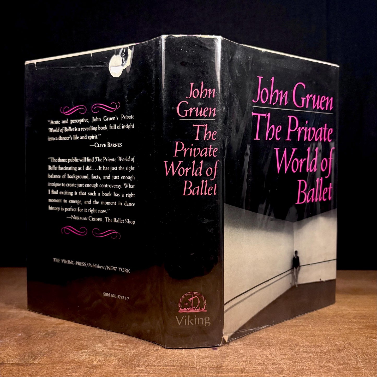 First Printing - The Private World of Ballet / John Gruen (1975) Vintage Hardcover Book