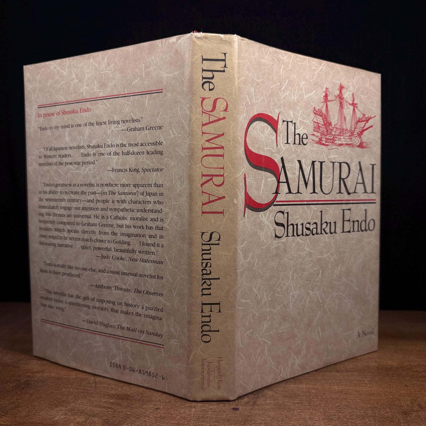 First American Printing - The Samurai / Shusaku Endo (1982) Vintage Hardcover Book