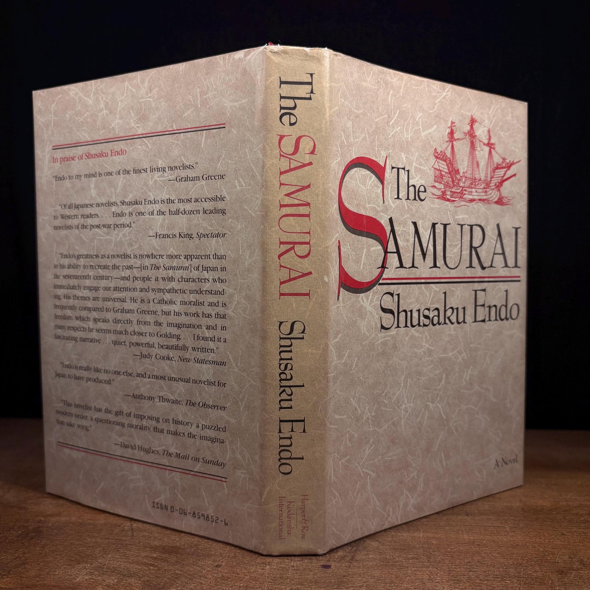 First American Printing - The Samurai / Shusaku Endo (1982) Vintage Hardcover Book