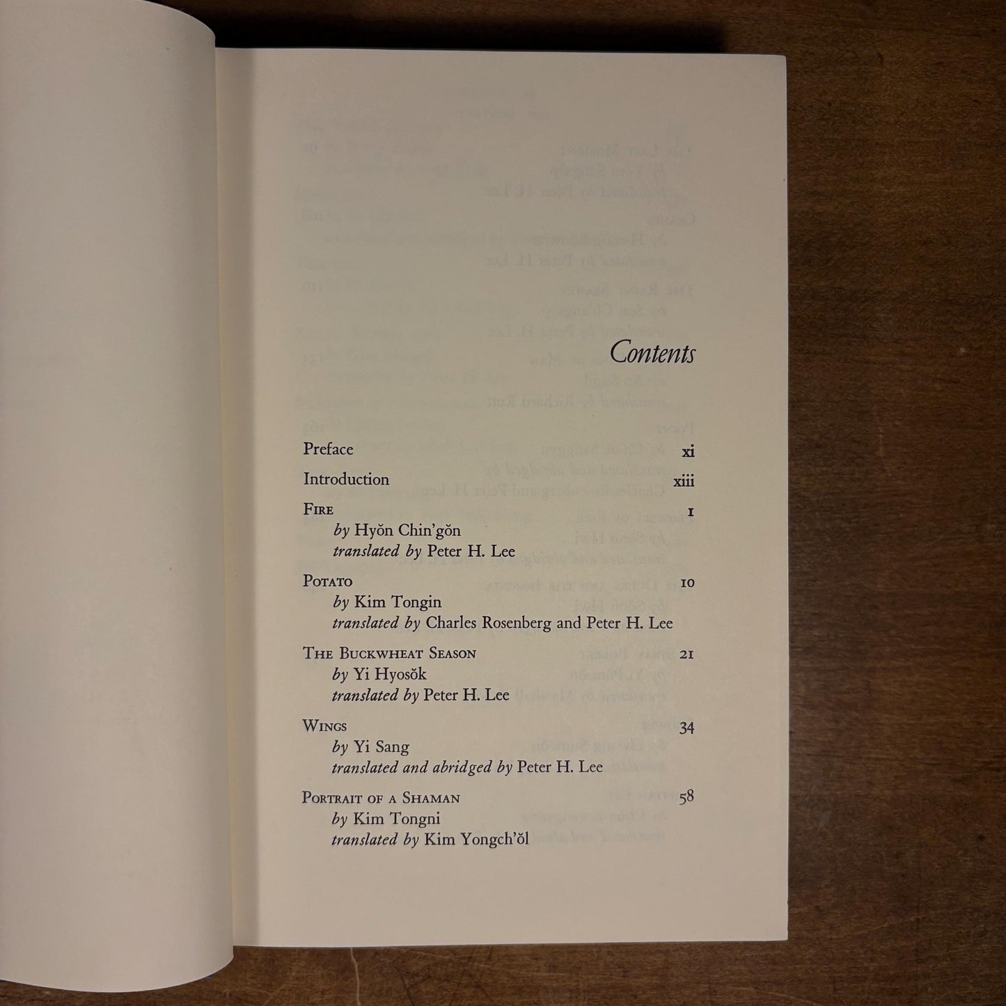 Flowers of Fire: Twentieth-Century Korean Stories / Peter H. Lee (1974) Vintage Hardcover Book