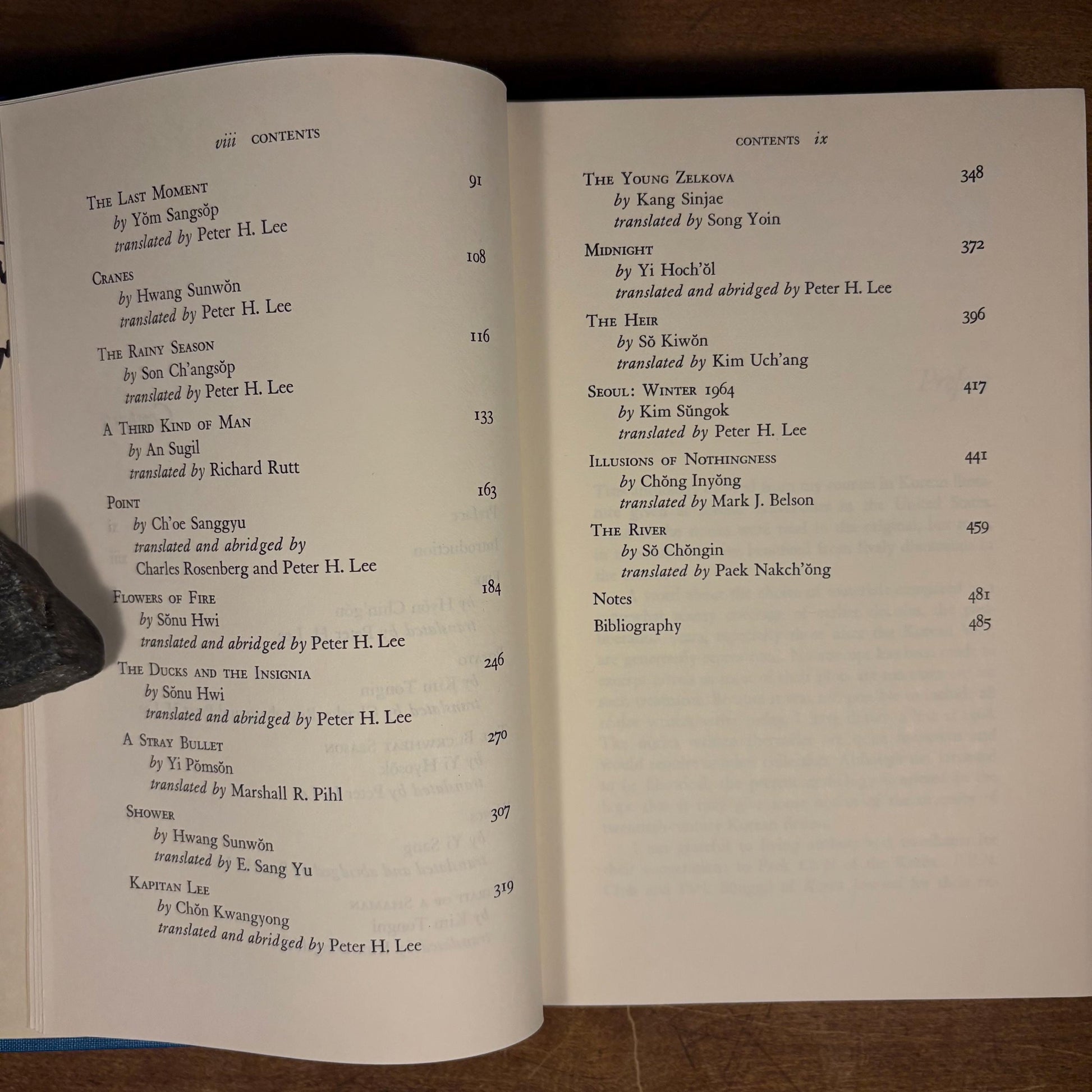 Flowers of Fire: Twentieth-Century Korean Stories / Peter H. Lee (1974) Vintage Hardcover Book