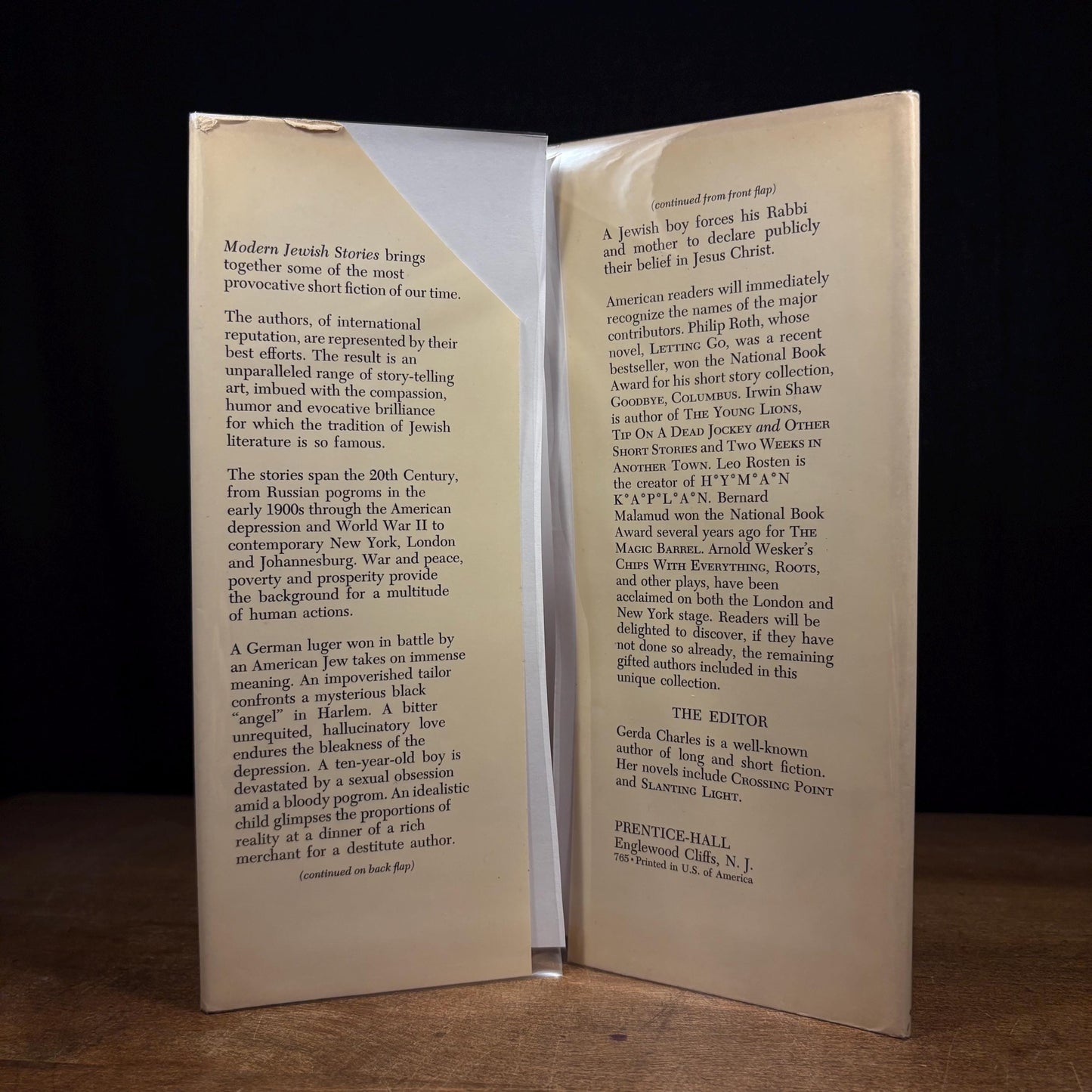 First American Printing - Modern Jewish Stories / Gerda Charles (1965) Vintage Hardcover Book