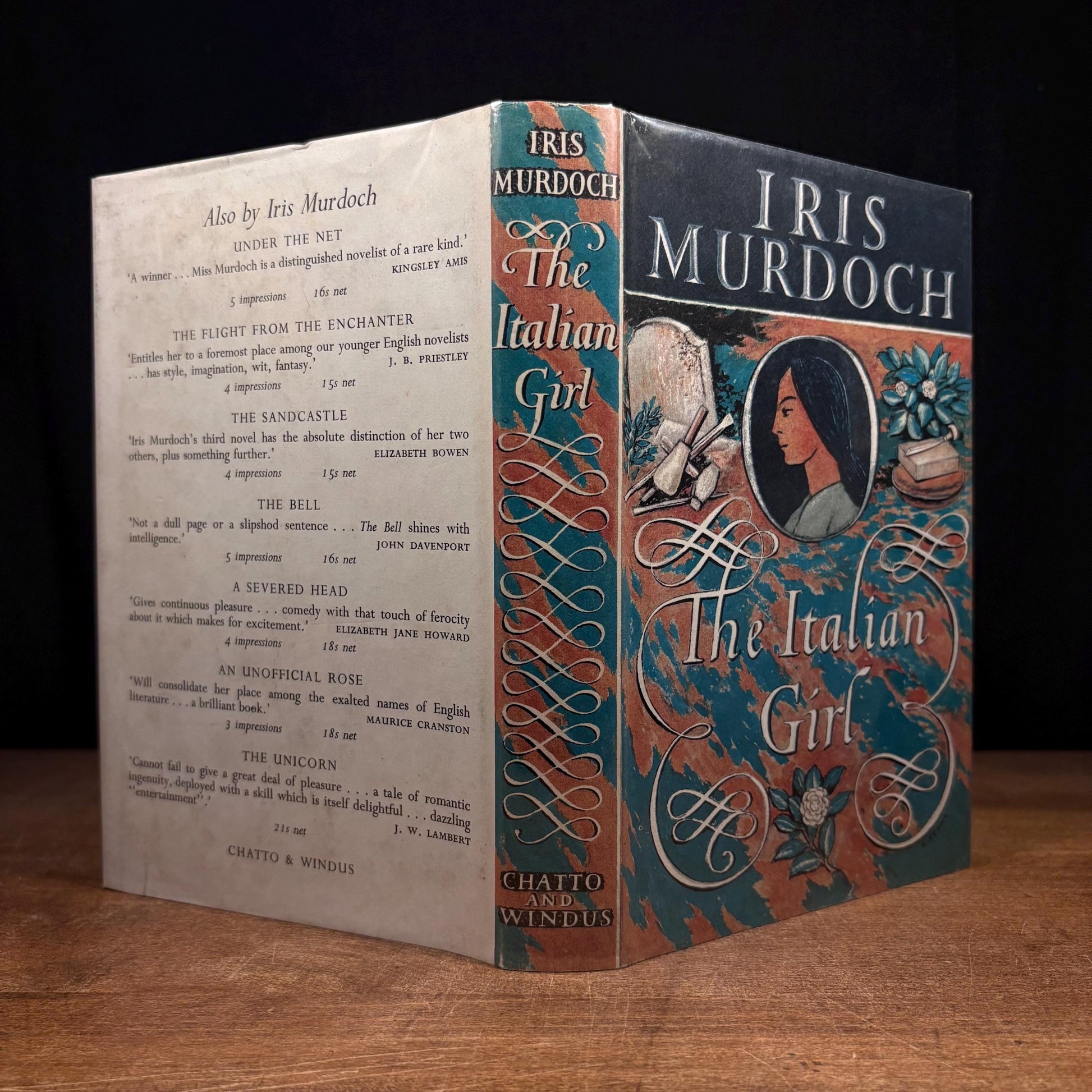 First Printing - The Italian Girl / Iris Murdoch (1964) Vintage Hardcover Book