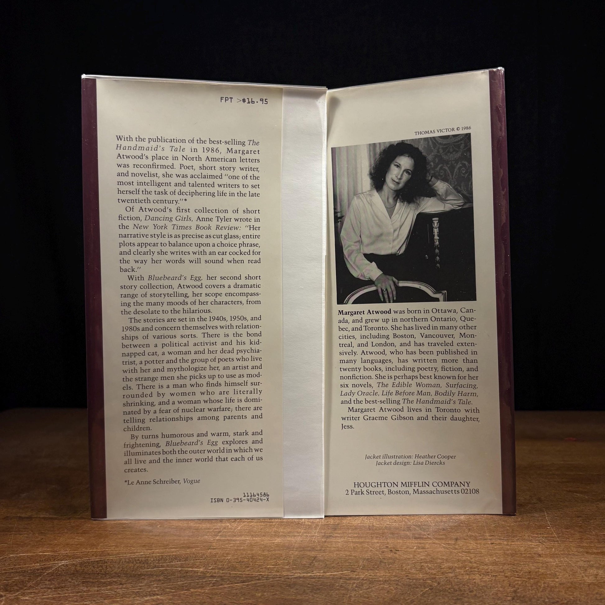 First Printing - Bluebeard's Egg and Other Stories / Margaret Atwood (1986) Vintage Hardcover Book