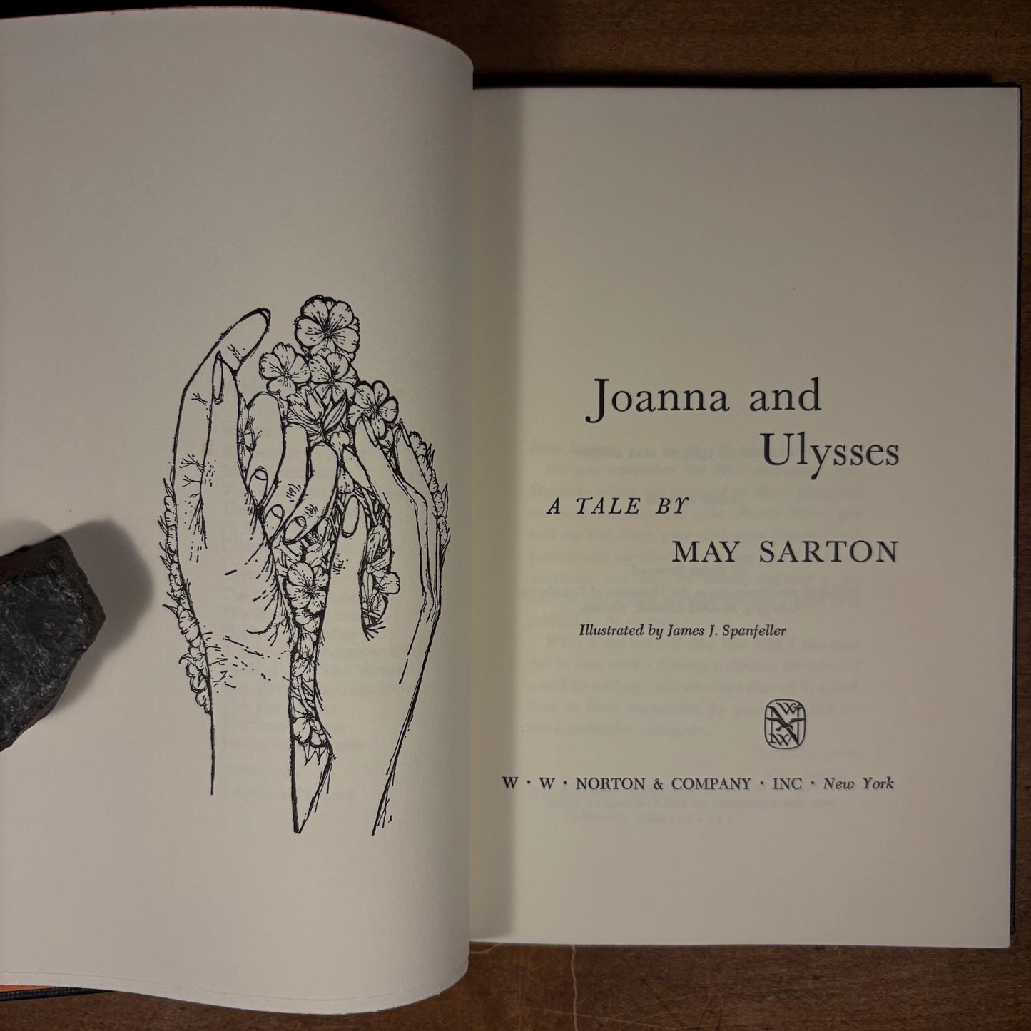 First Printing - Joanna and Ulysses: A Tale / May Sarton (1963) Vintage Hardcover Book
