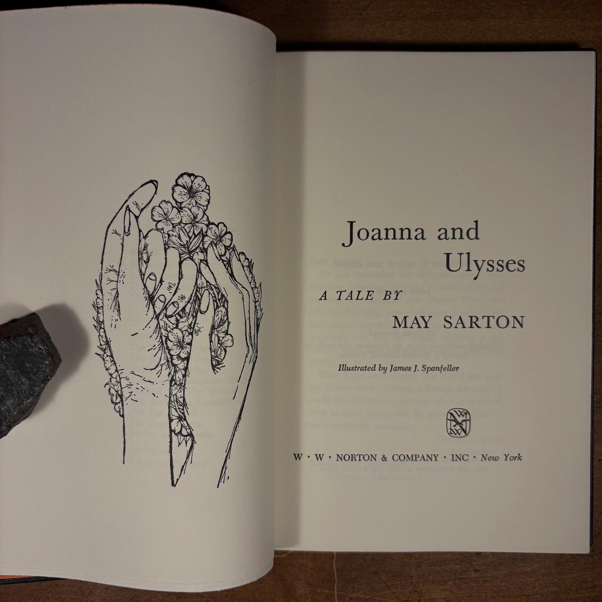 First Printing - Joanna and Ulysses: A Tale / May Sarton (1963) Vintage Hardcover Book