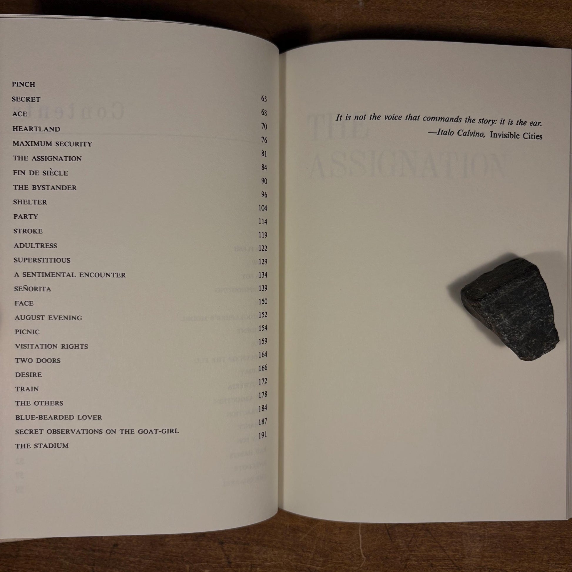 First Printing - The Assignation / Joyce Carol Oates (1988) Vintage Hardcover Book