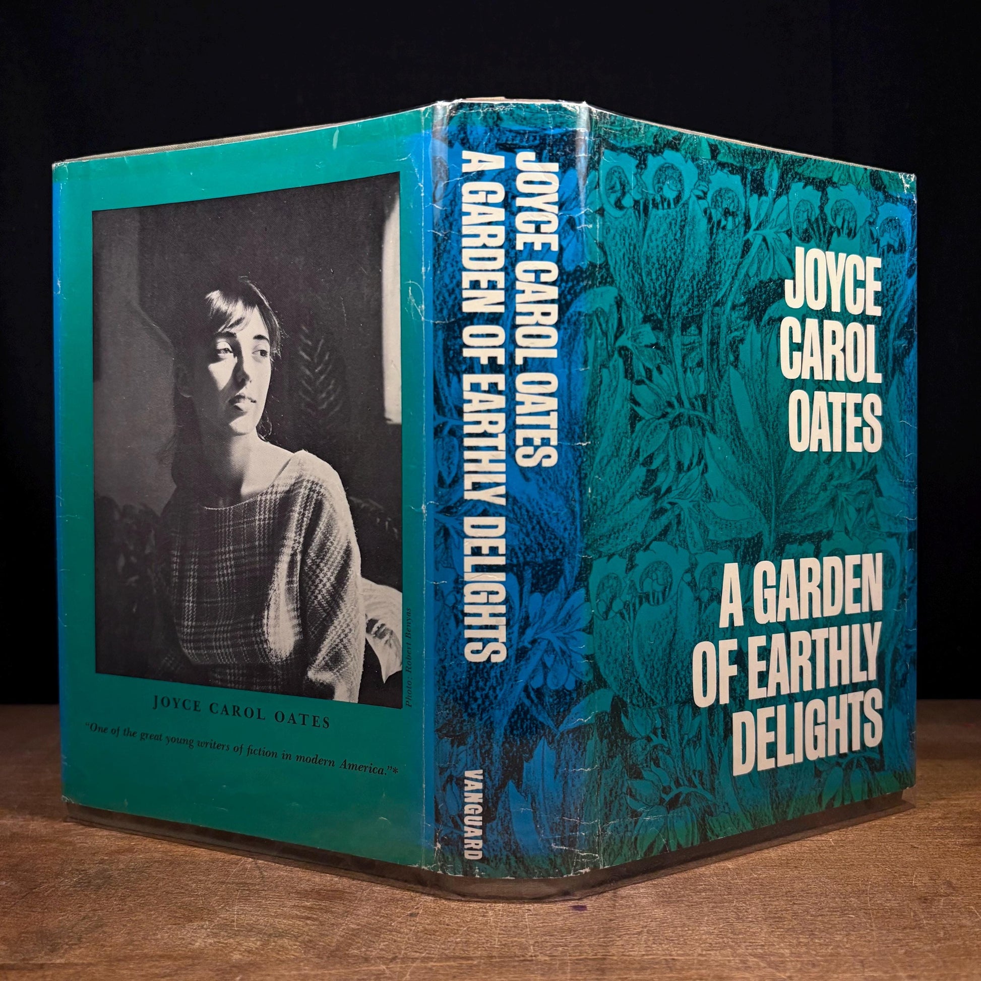 Signed First Printing - A Garden of Earthly Delights / Joyce Carol Oates (1967) Vintage Hardcover Book