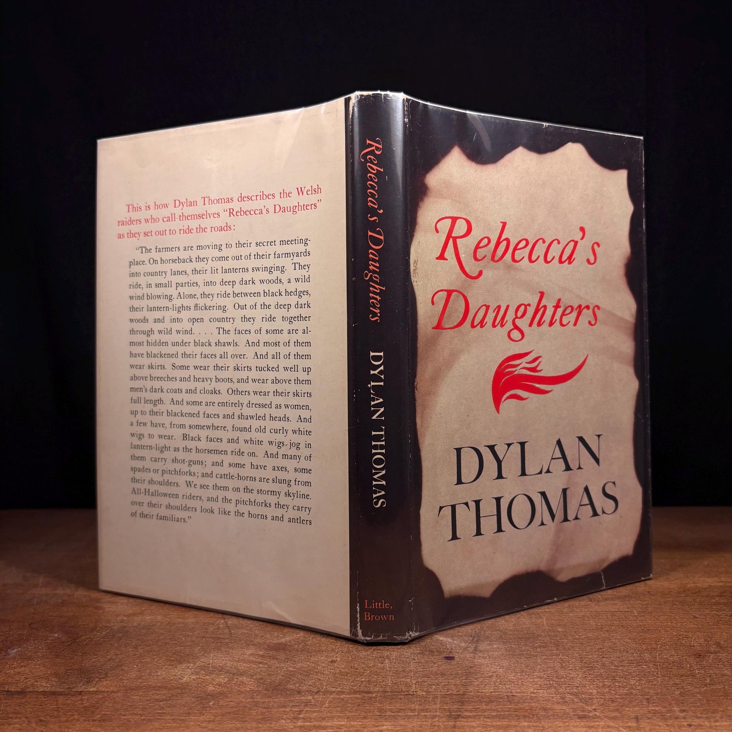 First American Printing - Rebecca’s Daughters / Dylan Thomas (1966) Vintage Hardcover Book