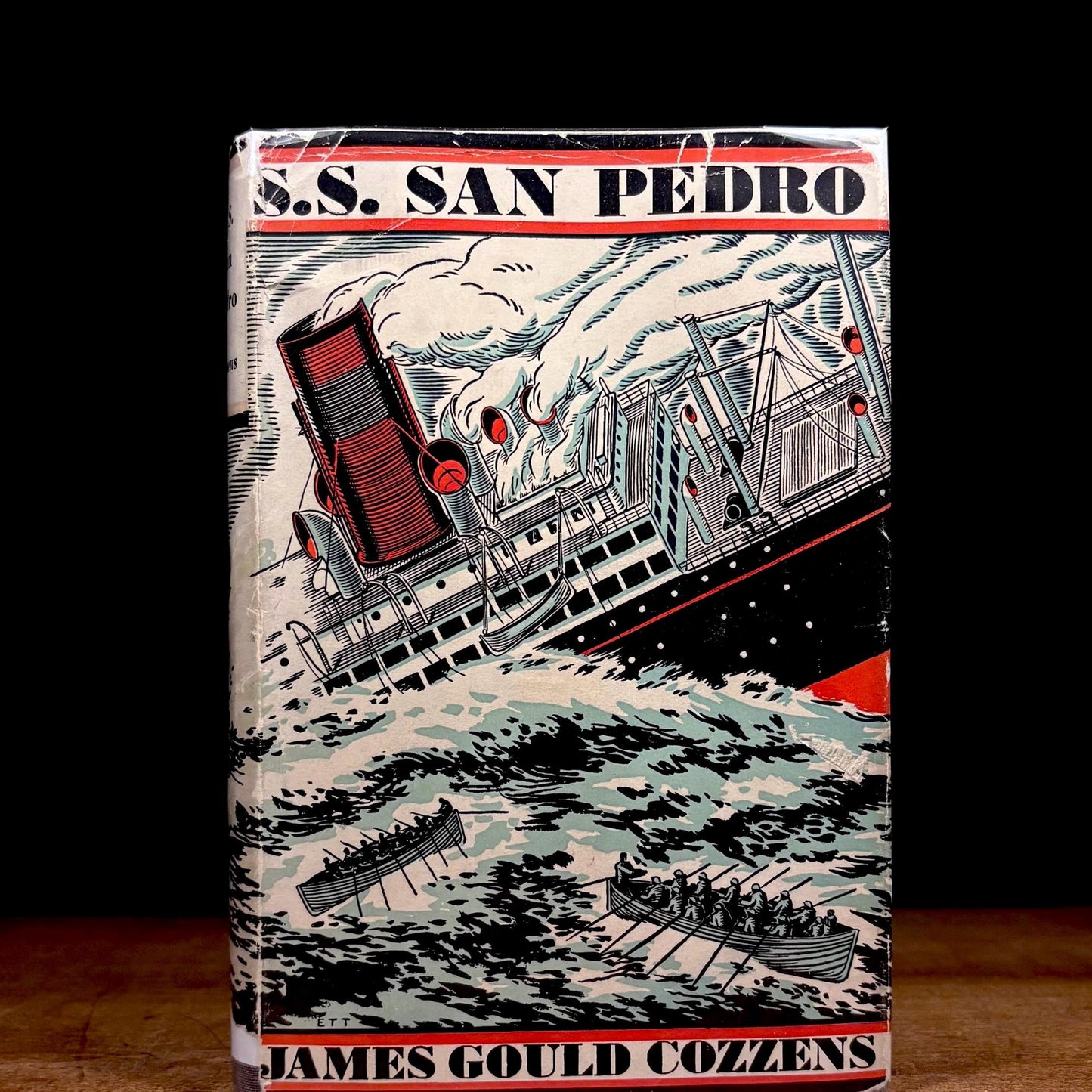 First Printing - S.S. San Pedro / James Gould Cozzens (1931) Vintage Hardcover Book